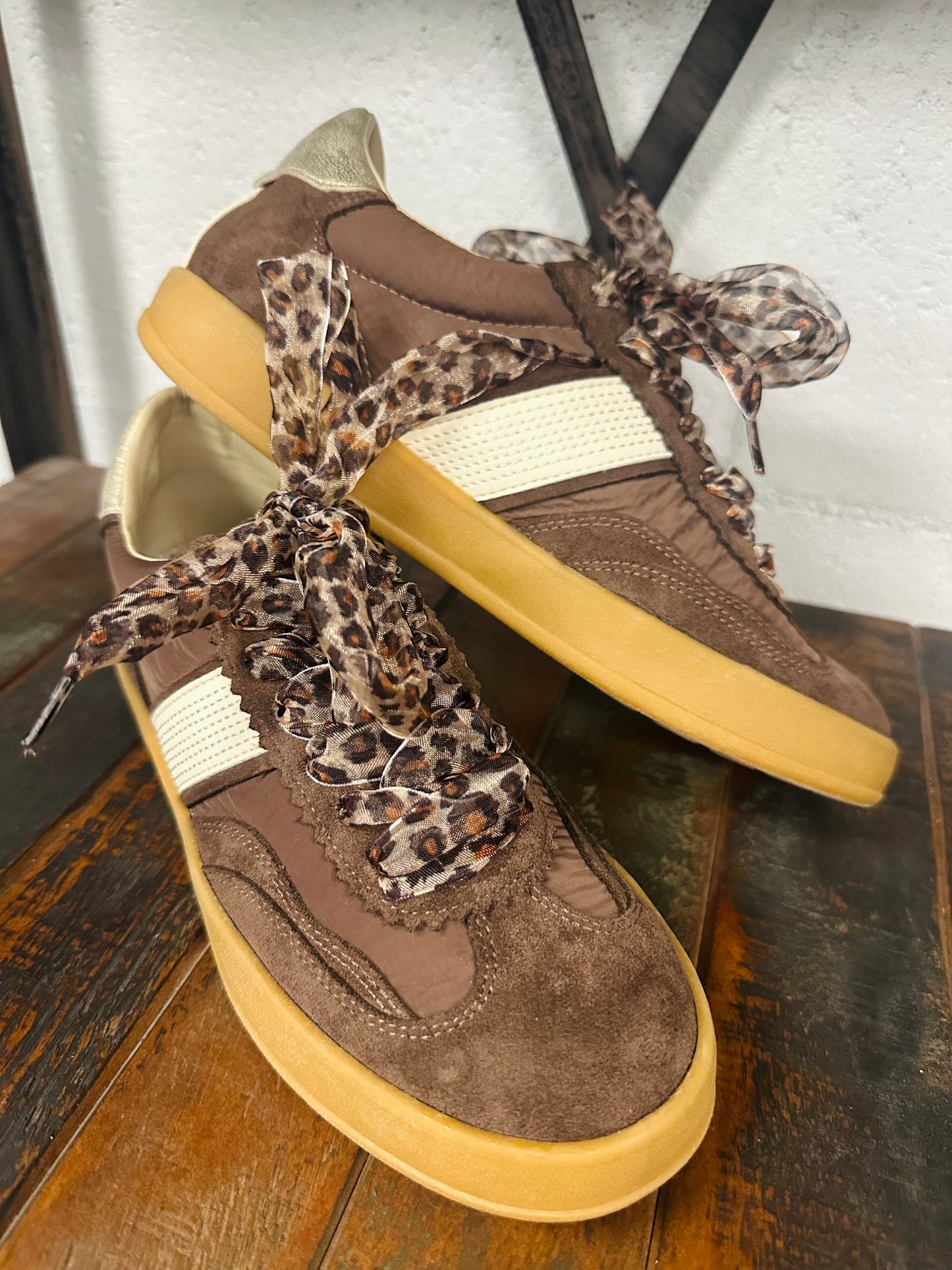 The Dixie Coffee Suede Sneaker