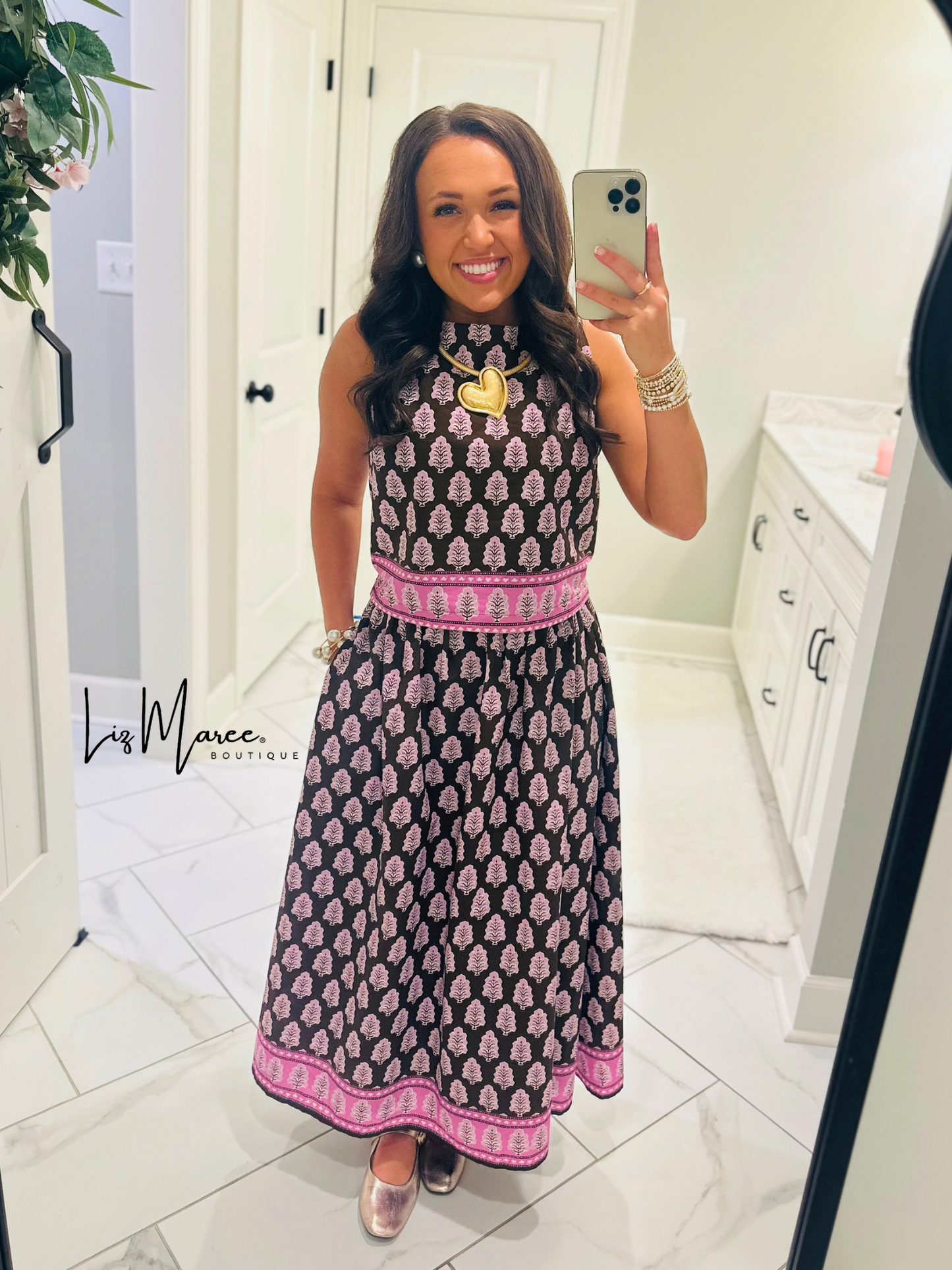 The Natalie Brown Floral Top