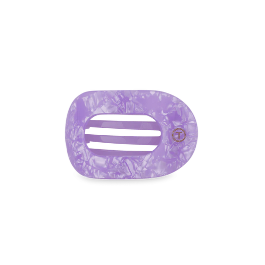 Lavender Mist Flat Round Hair Clip