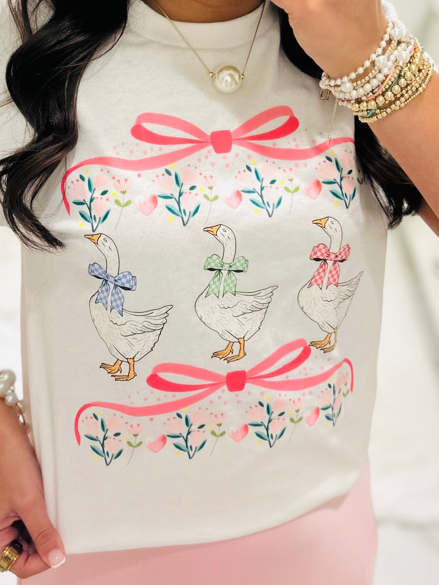 The Vintage Goose Coquette Tee