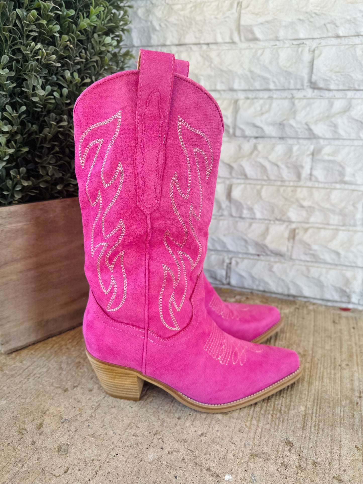 The Odelia Hot Pink Boot