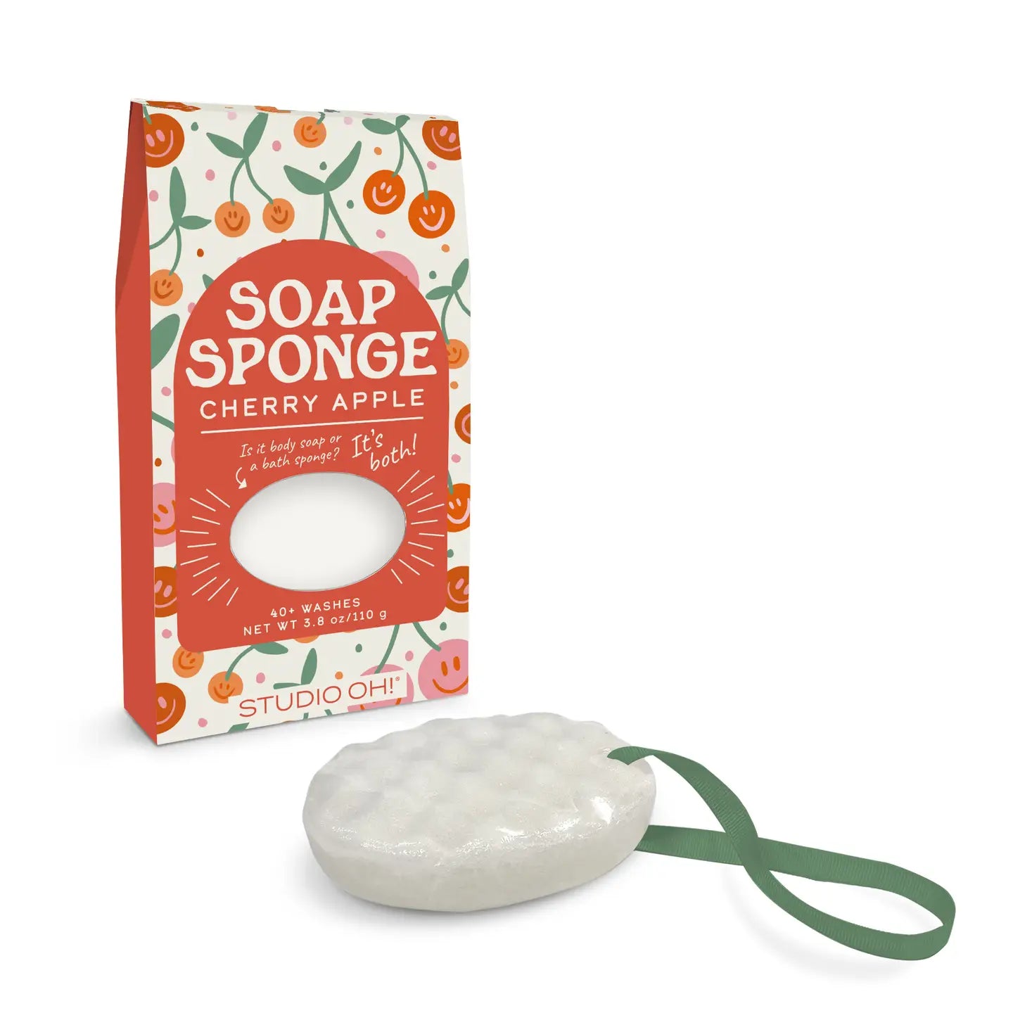 All Smiles Soap Sponge - Cherry Apple