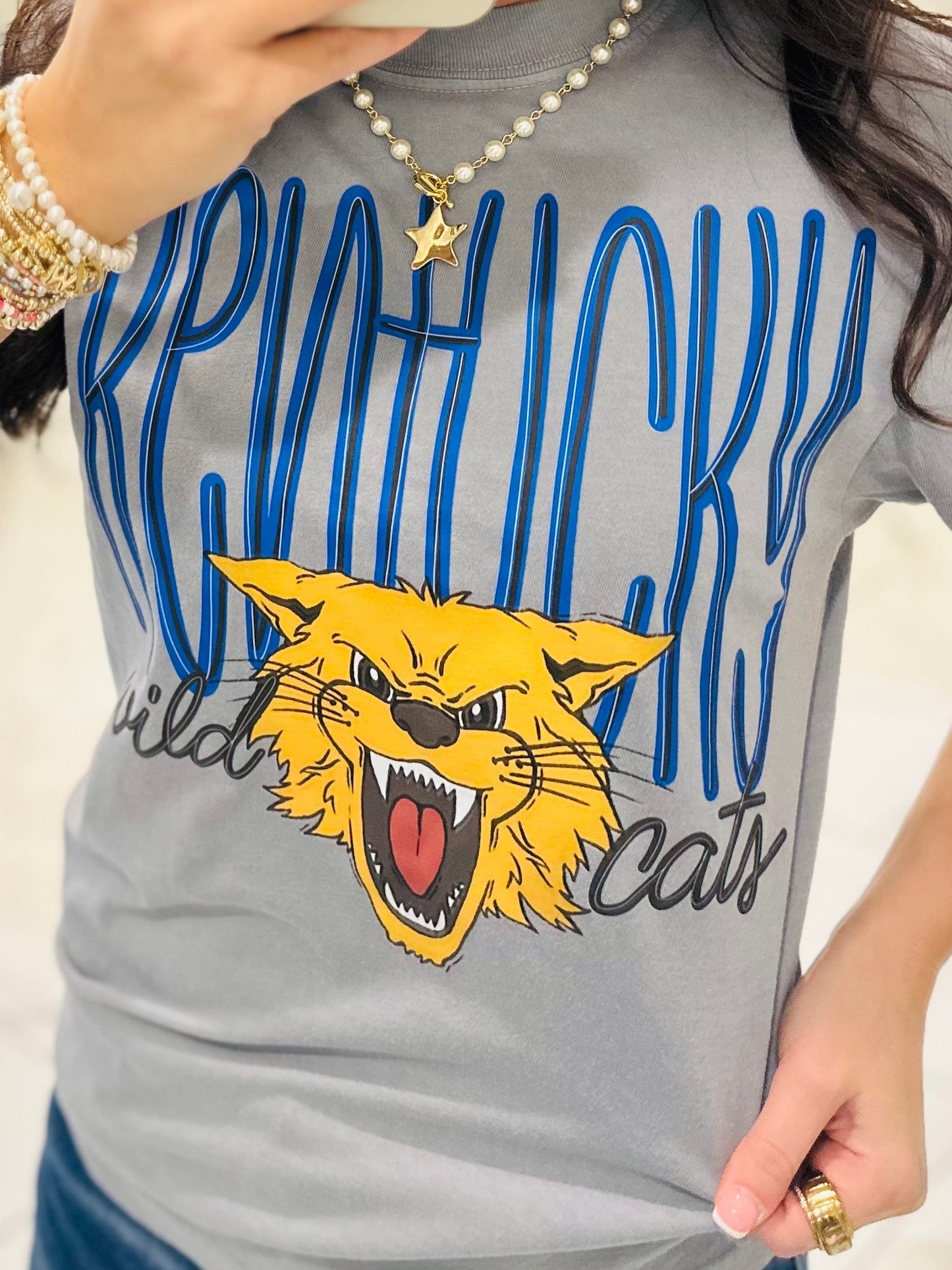 The Kentucky Wildcats Throwback Logo Tee