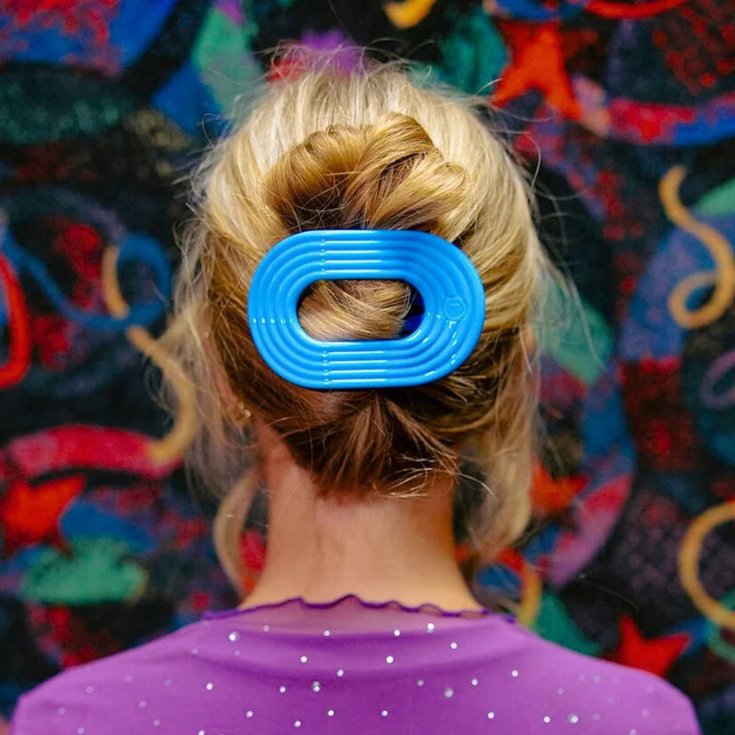 Miami Vice Flat Round Hair Clip