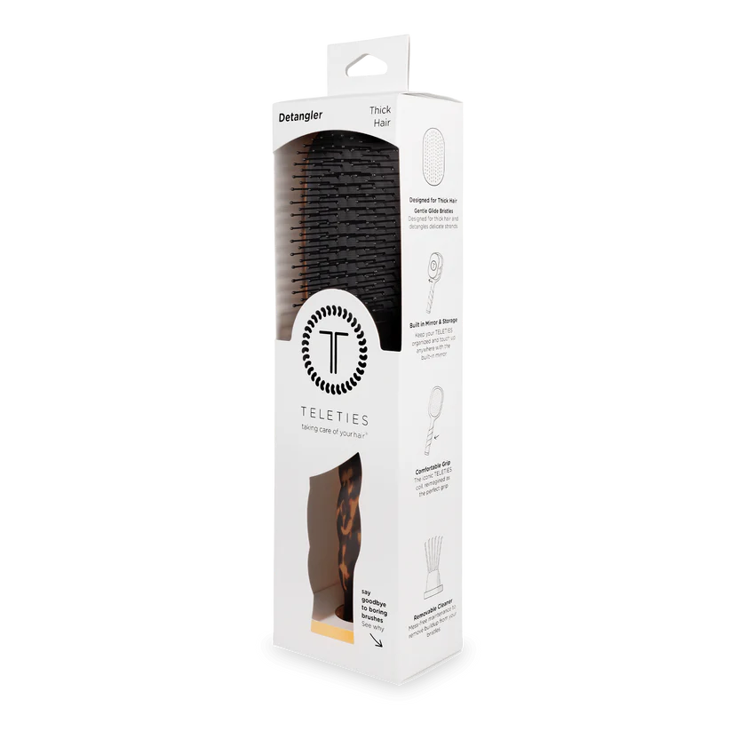 Detangler Hair Brush for Thick Hair – Tortoise