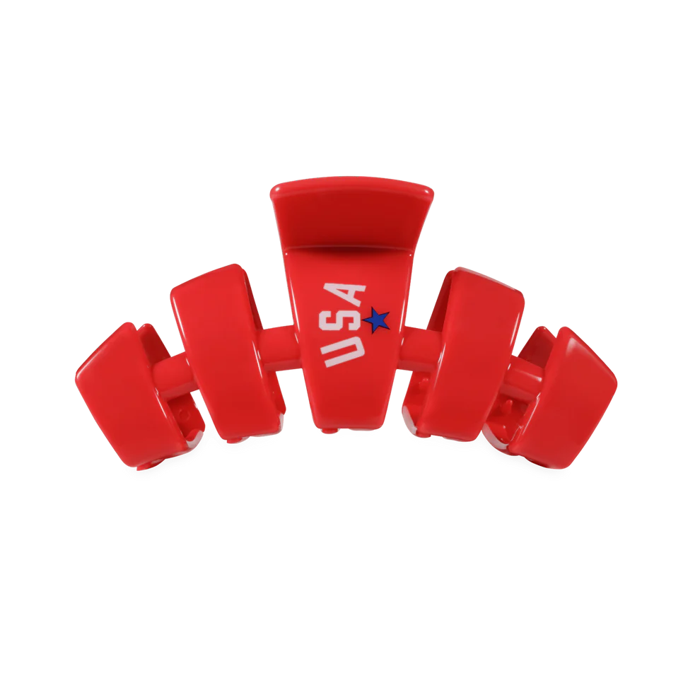 Classic USA Red Hair Clip