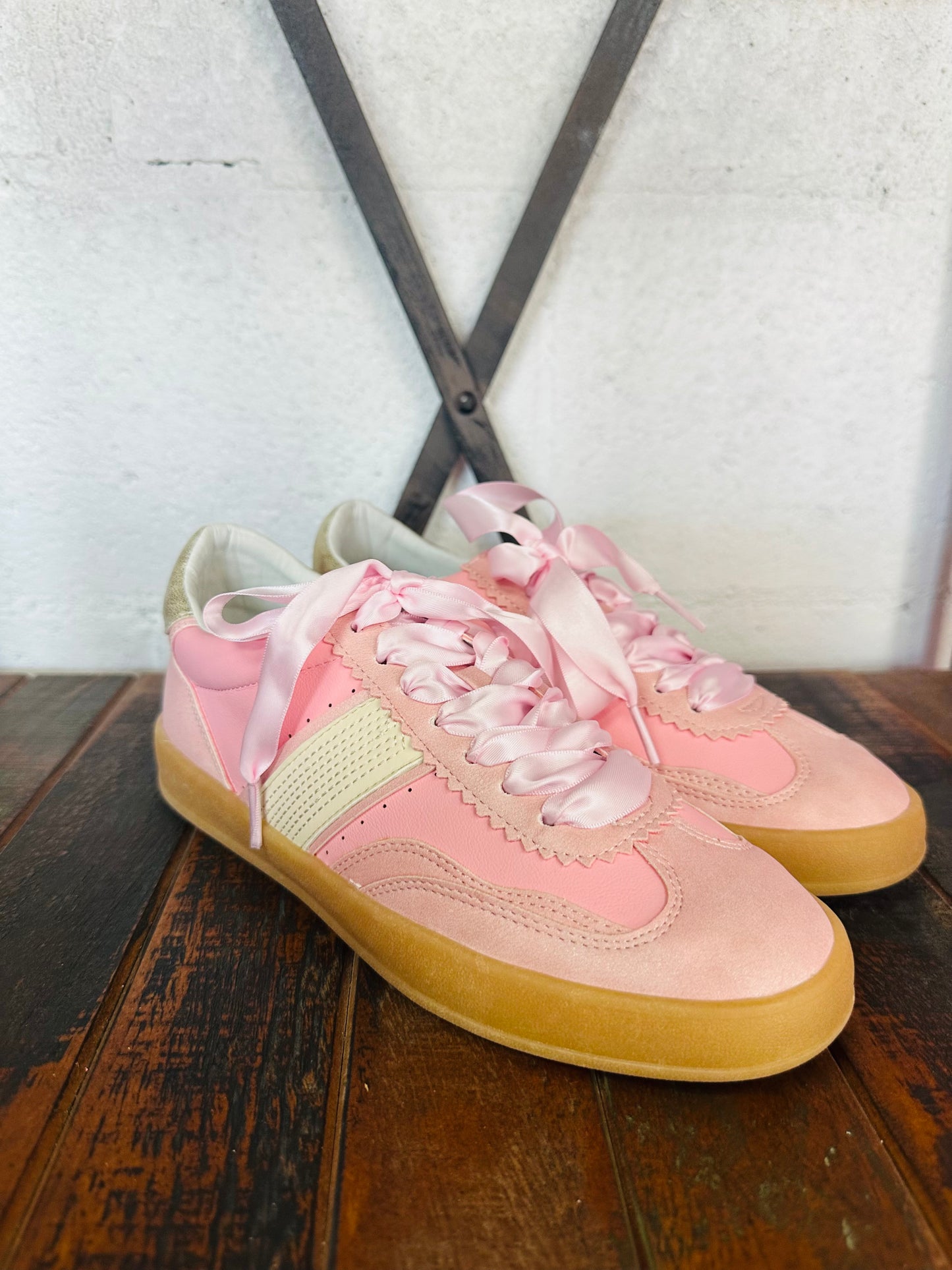 The Dixie Pink Sneaker
