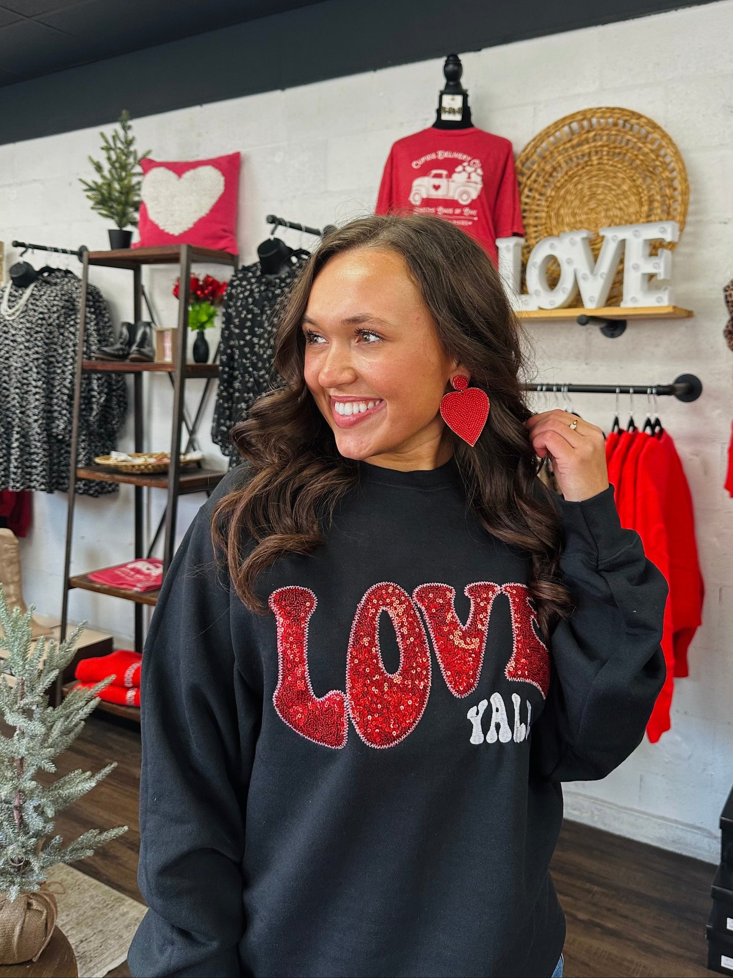 Love Y'all Valentine Sweatshirt