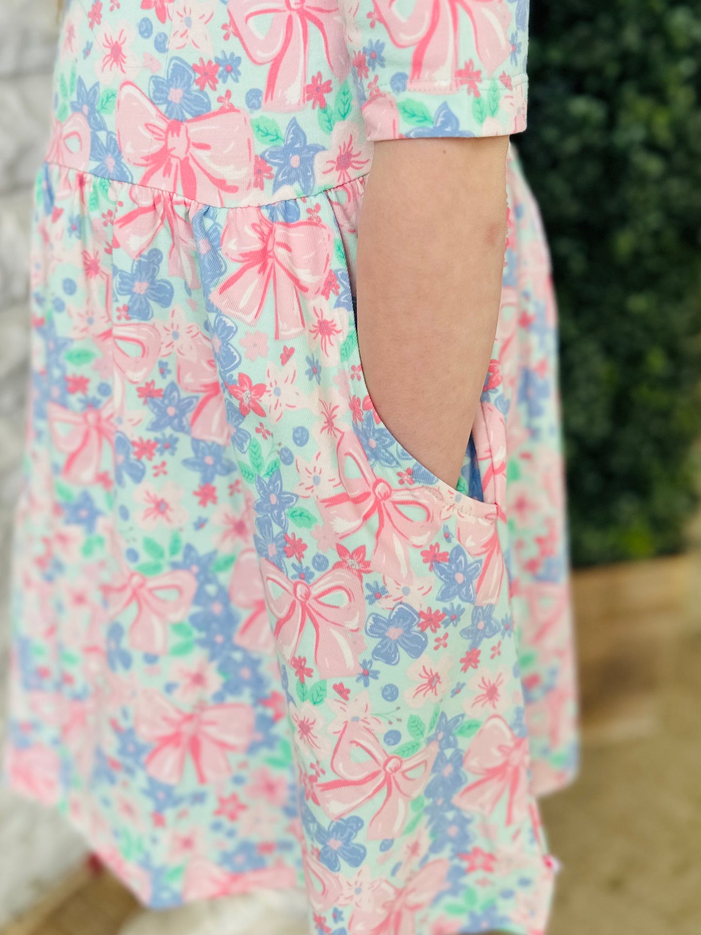The Bow Blooms Girls Dress
