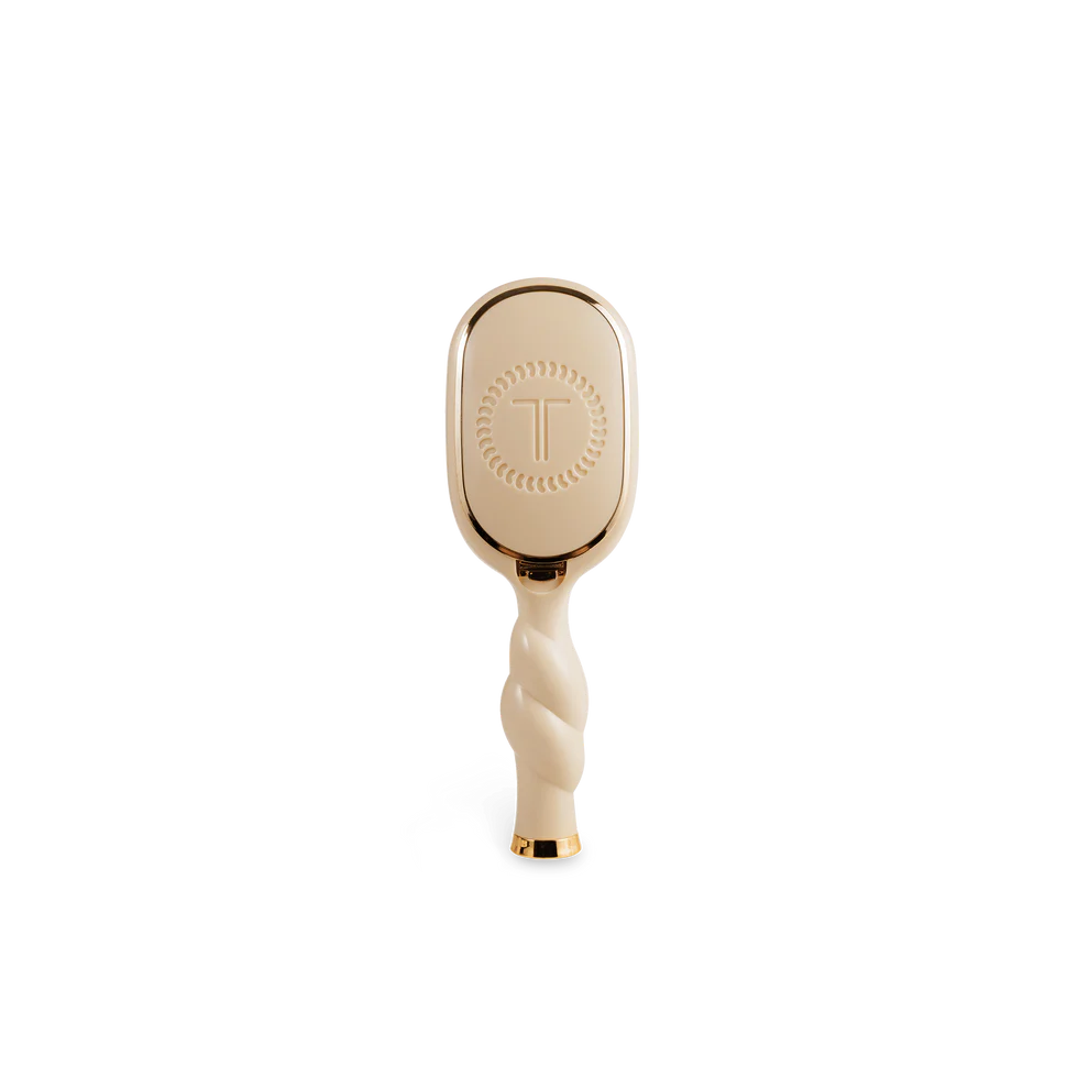 Mini Boar Bristle Hair Brush - Tan