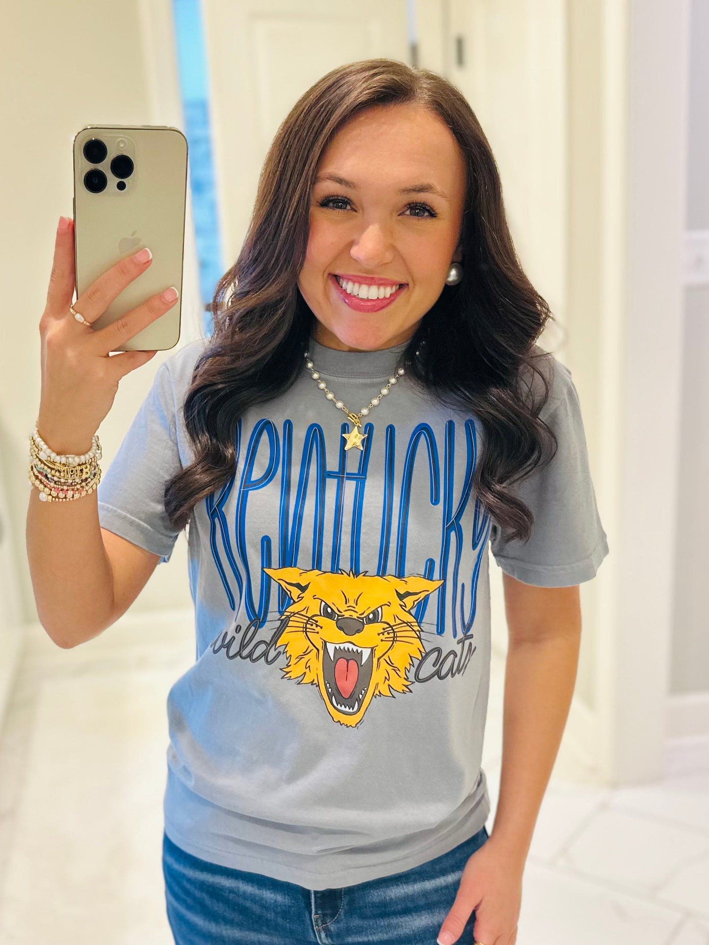 The Kentucky Wildcats Throwback Logo Tee