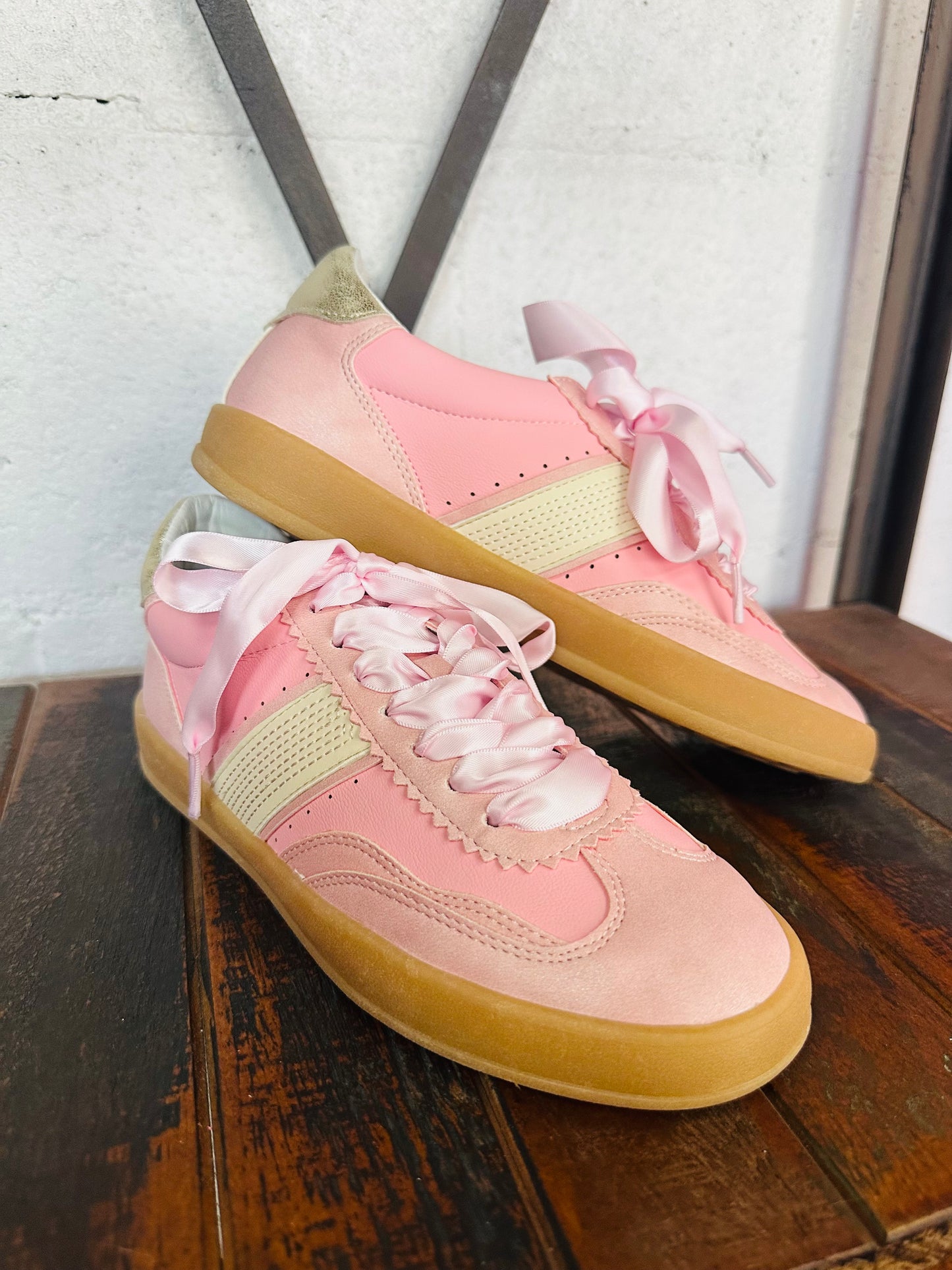 The Dixie Pink Sneaker