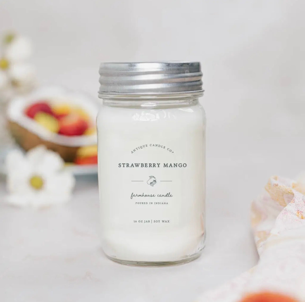 Strawberry Mango 16oz Candle