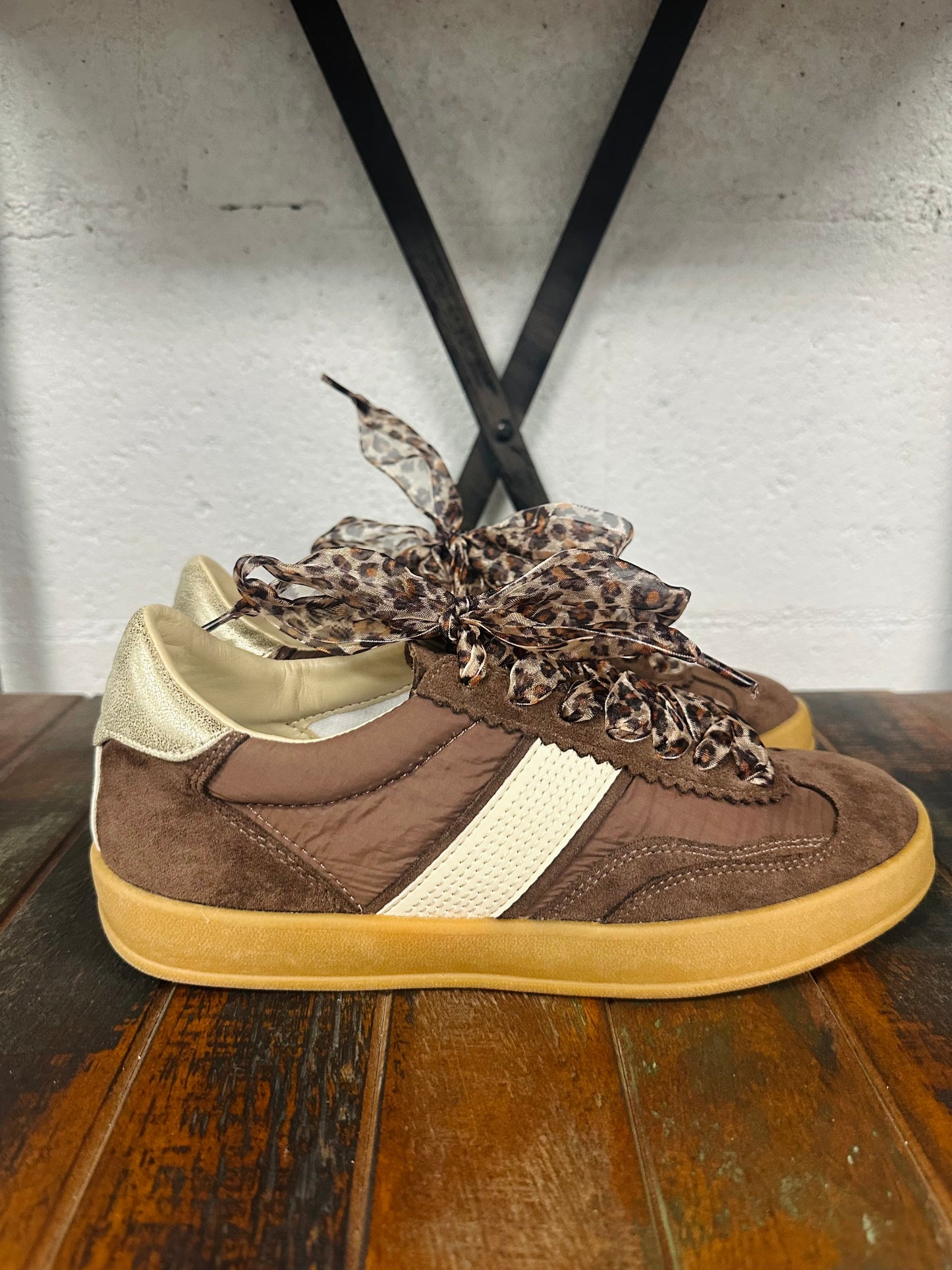 The Dixie Coffee Suede Sneaker