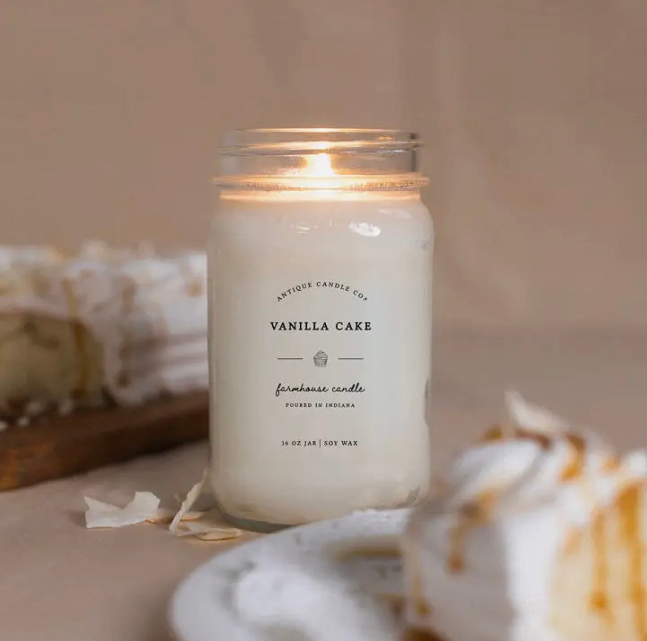 Vanilla Cake 16oz Candle