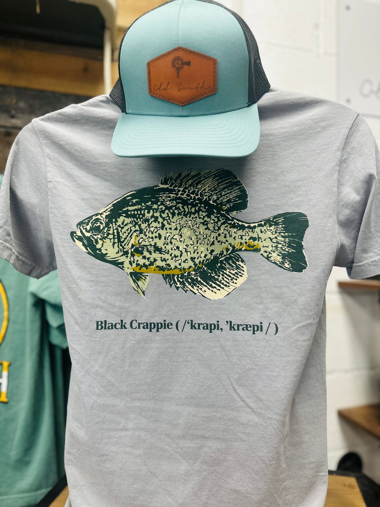 Crappie Fish Short Sleeve Tee