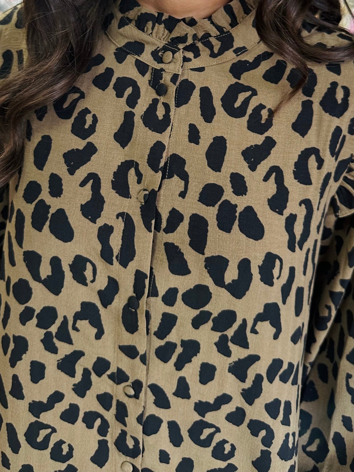 The Kenndi Leopard Print Top