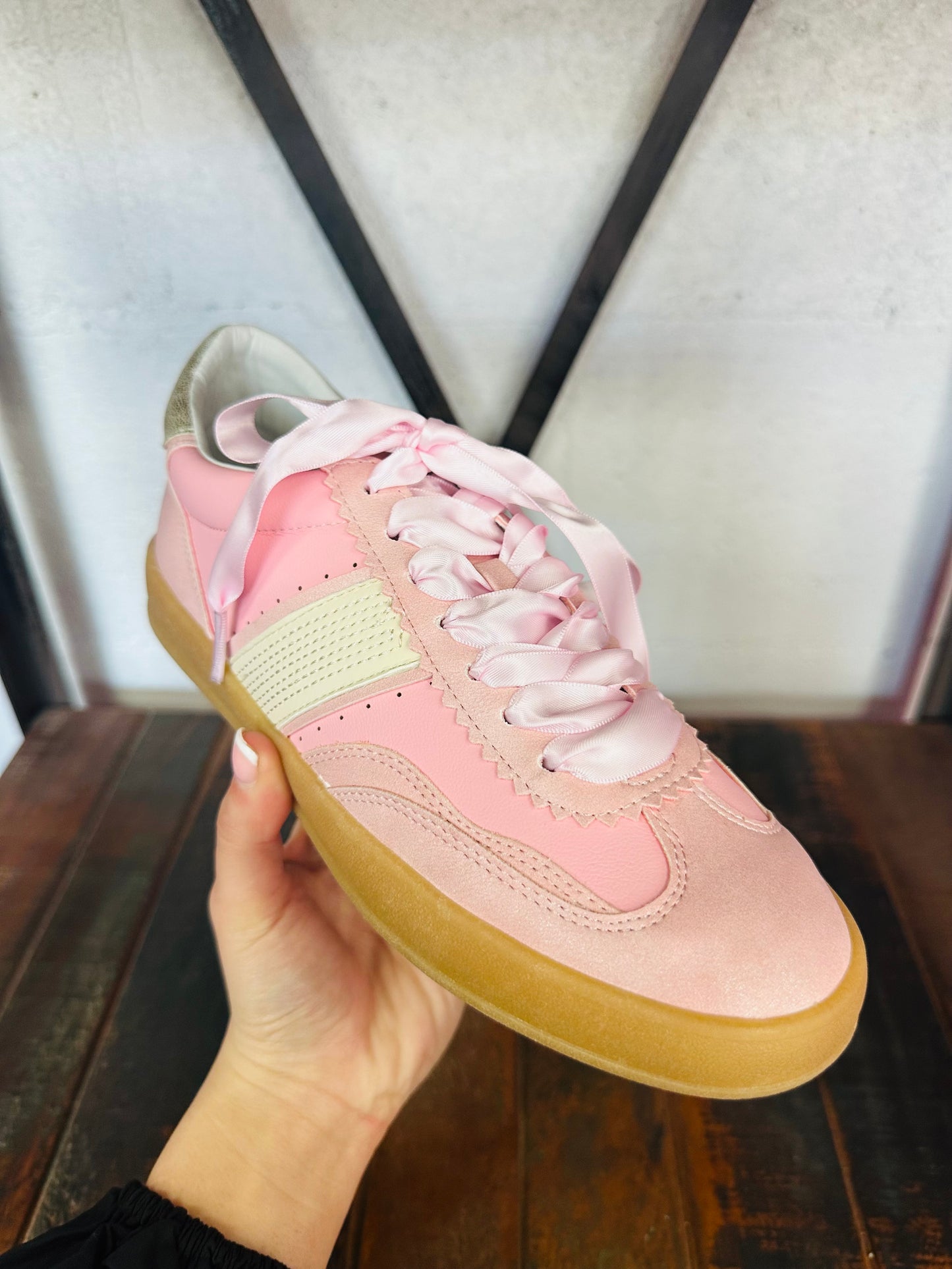 The Dixie Pink Sneaker
