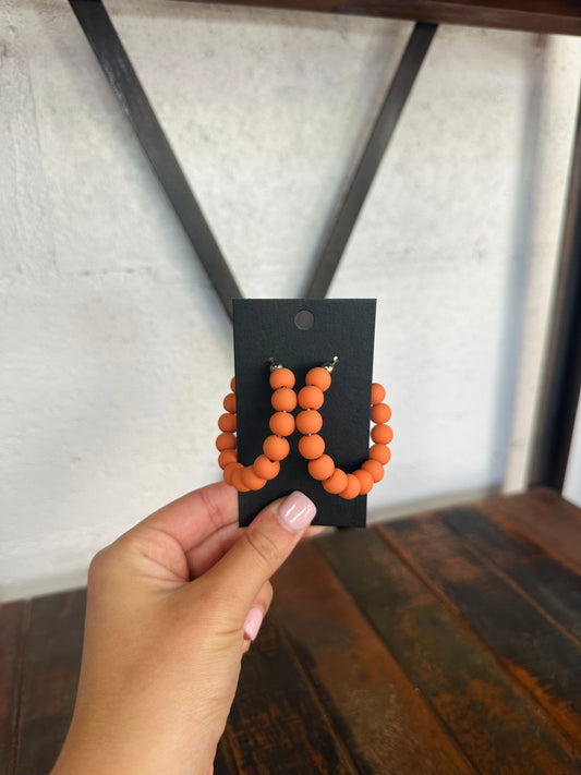 Orange Ball of Fun Hoops