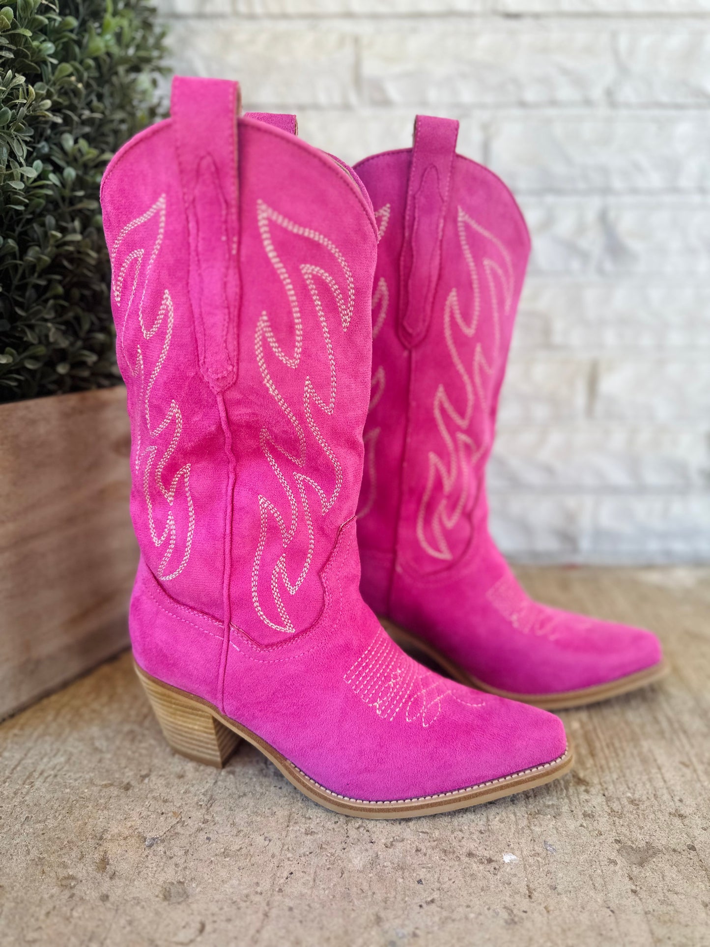 The Odelia Hot Pink Boot