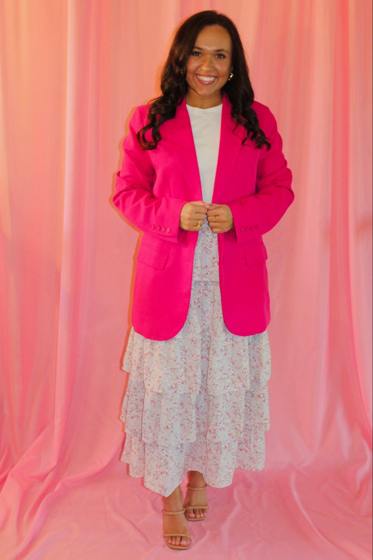 The Fuchsia Pink Blazer