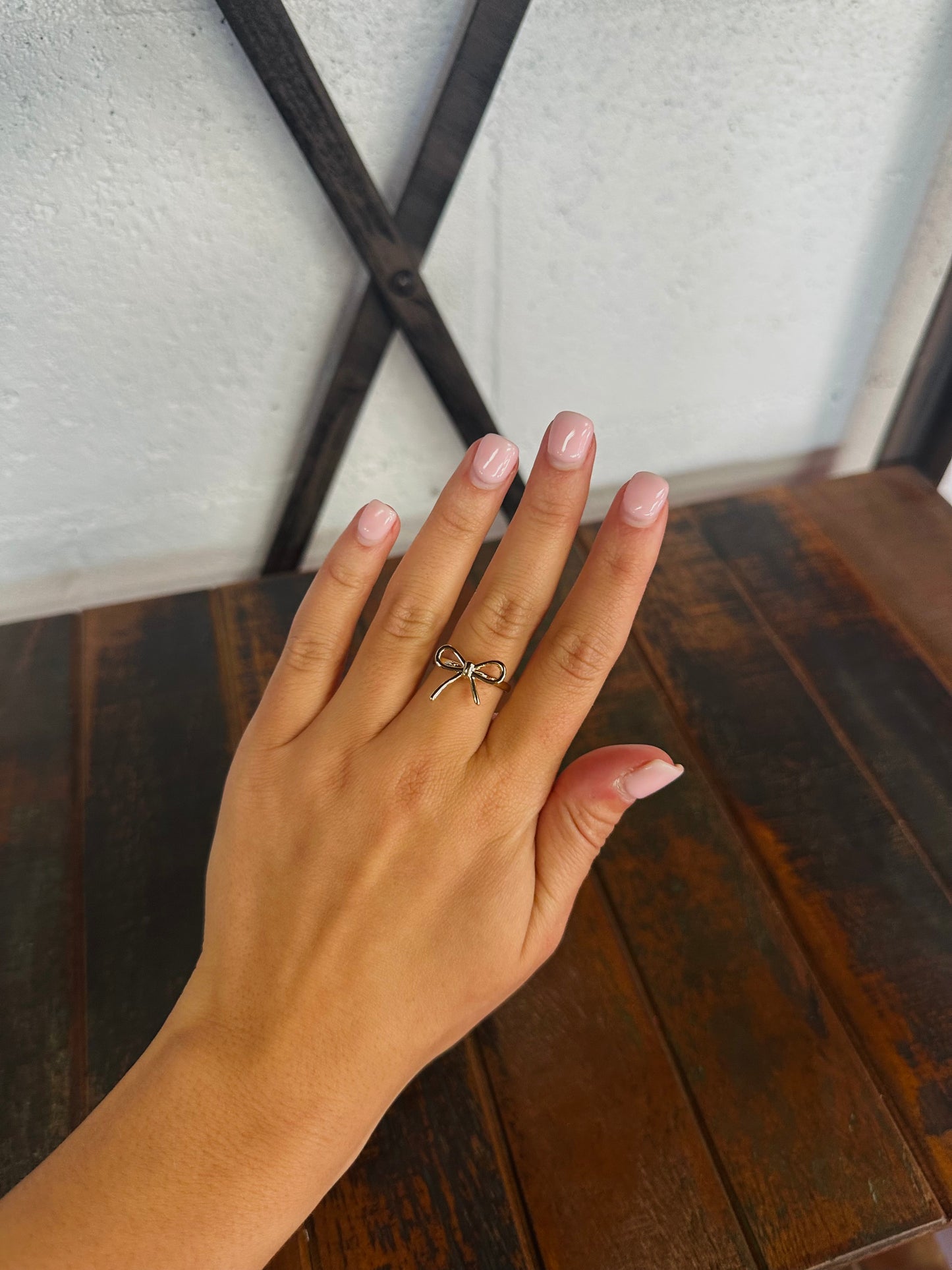 Gold Bow Knot Ring