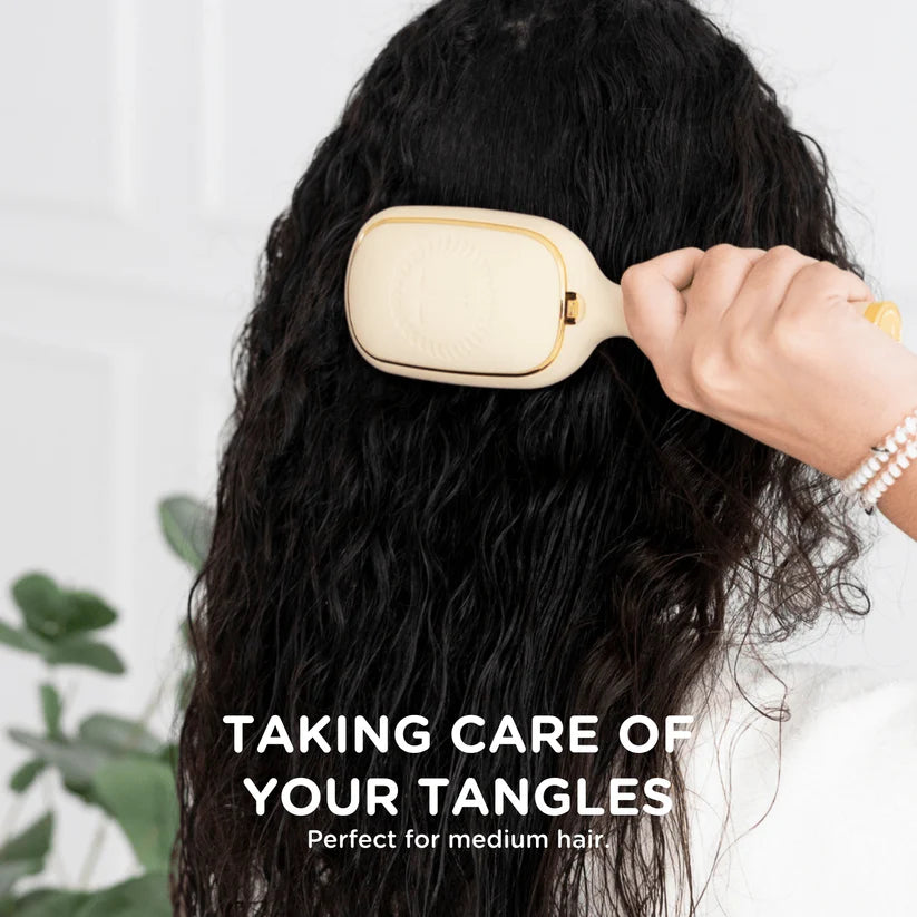 Detangler Hair Brush for Medium Hair – Tan