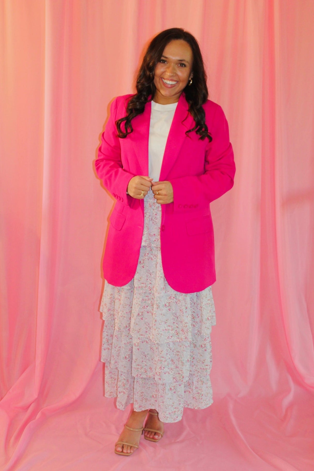 The Fuchsia Pink Blazer