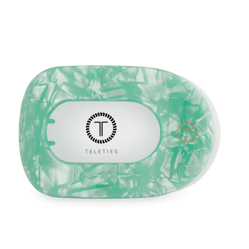 Spring Splash Flat Round Hair Clip