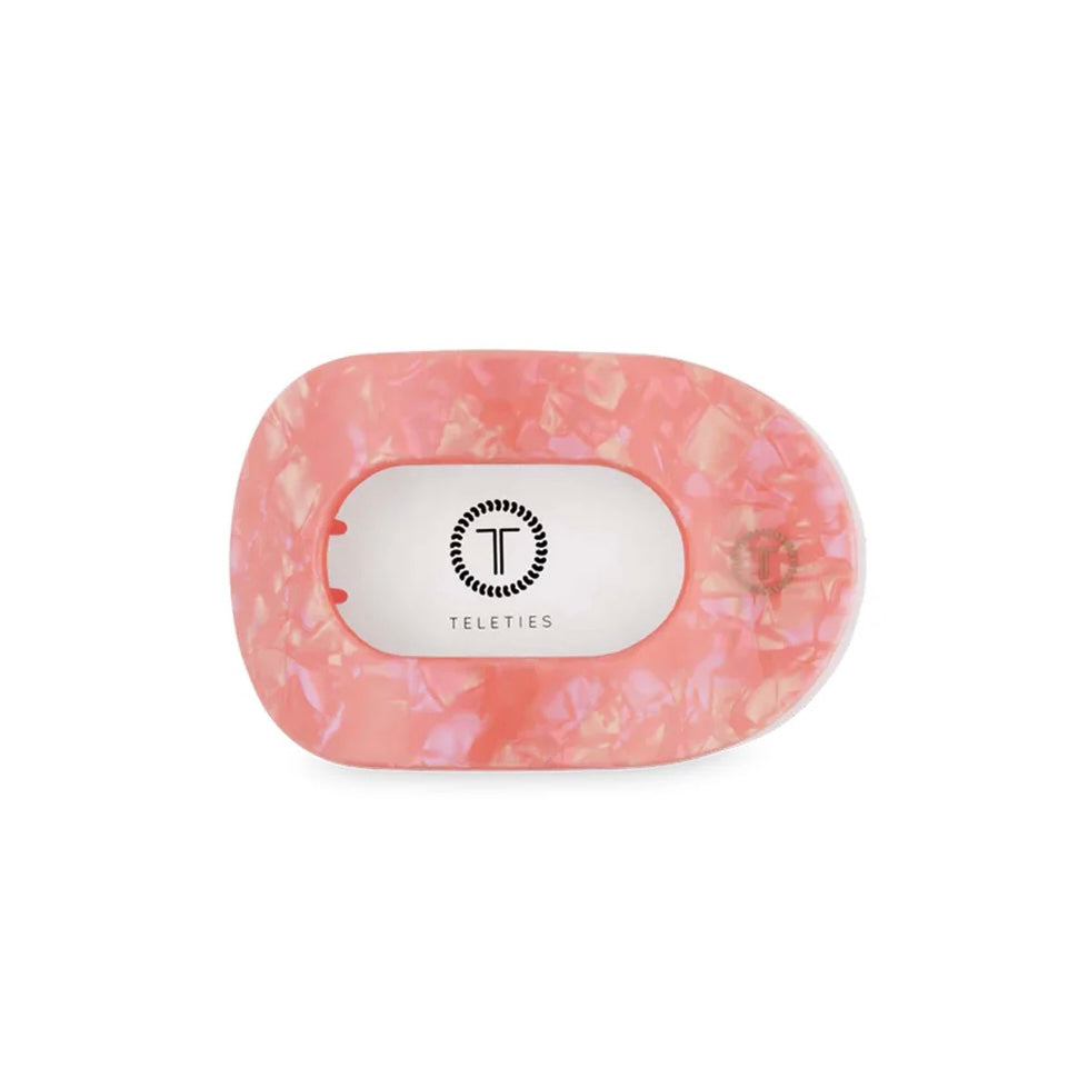 Dreamsicle Flat Round Hair Clip