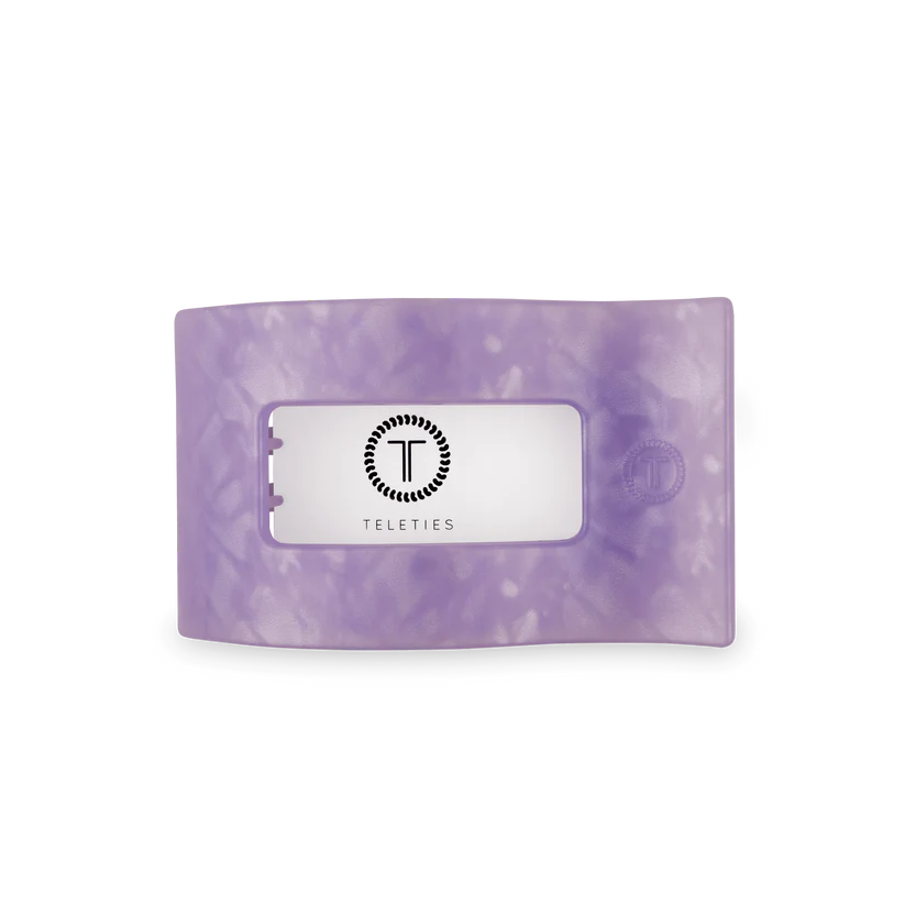 Lavender Mist Rectangle Flat Hair Clip