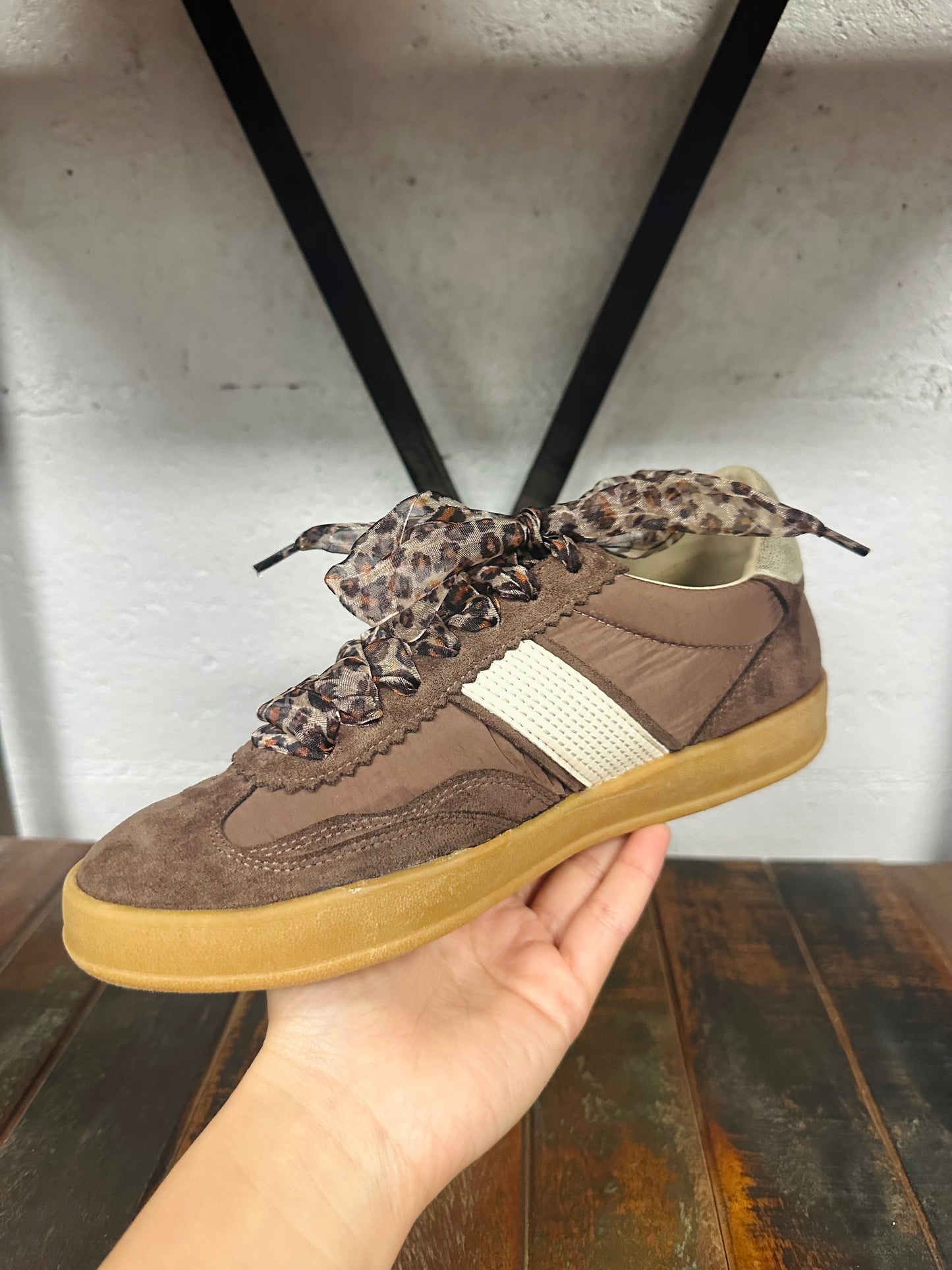 The Dixie Coffee Suede Sneaker