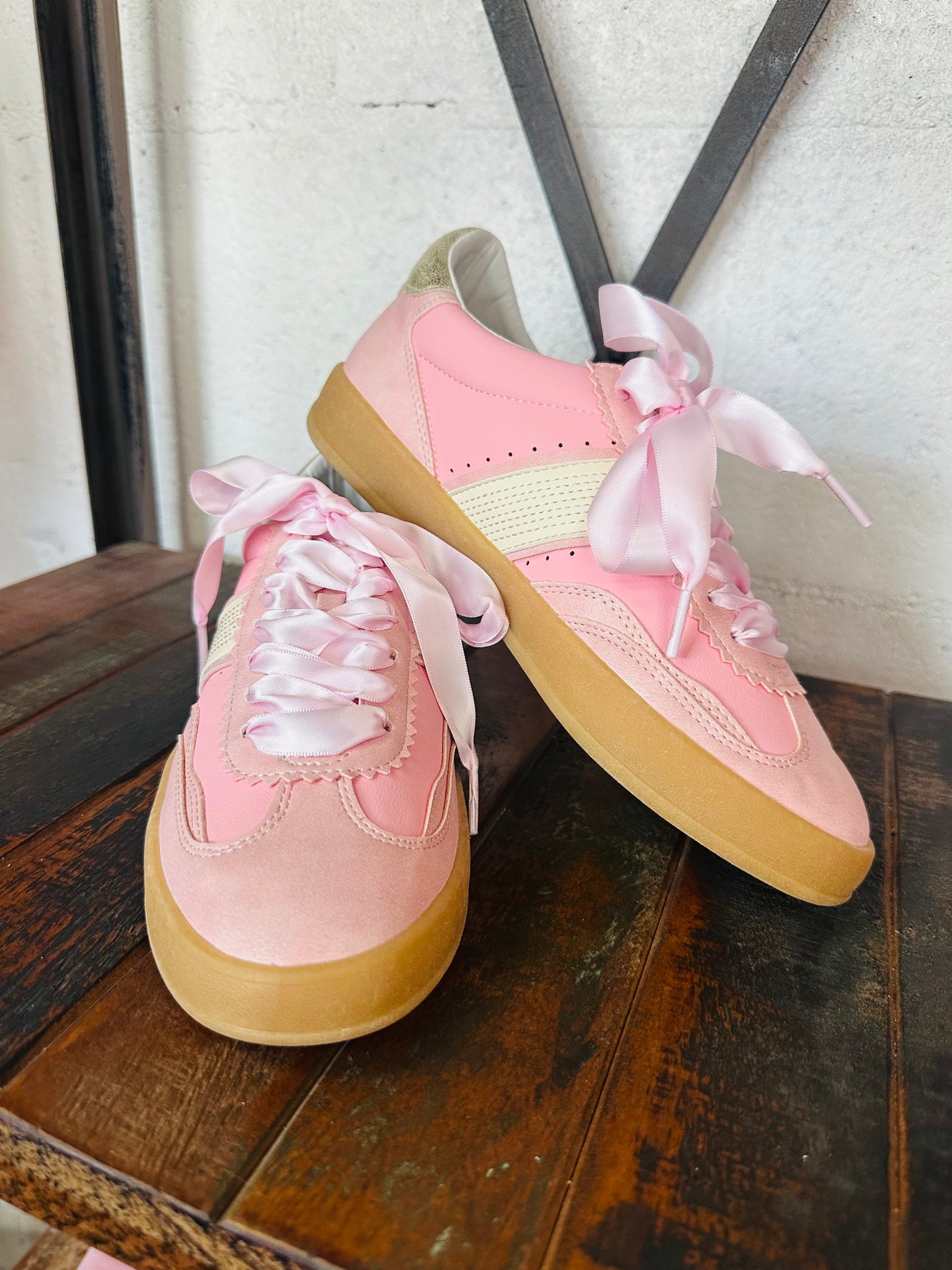 The Dixie Pink Sneaker