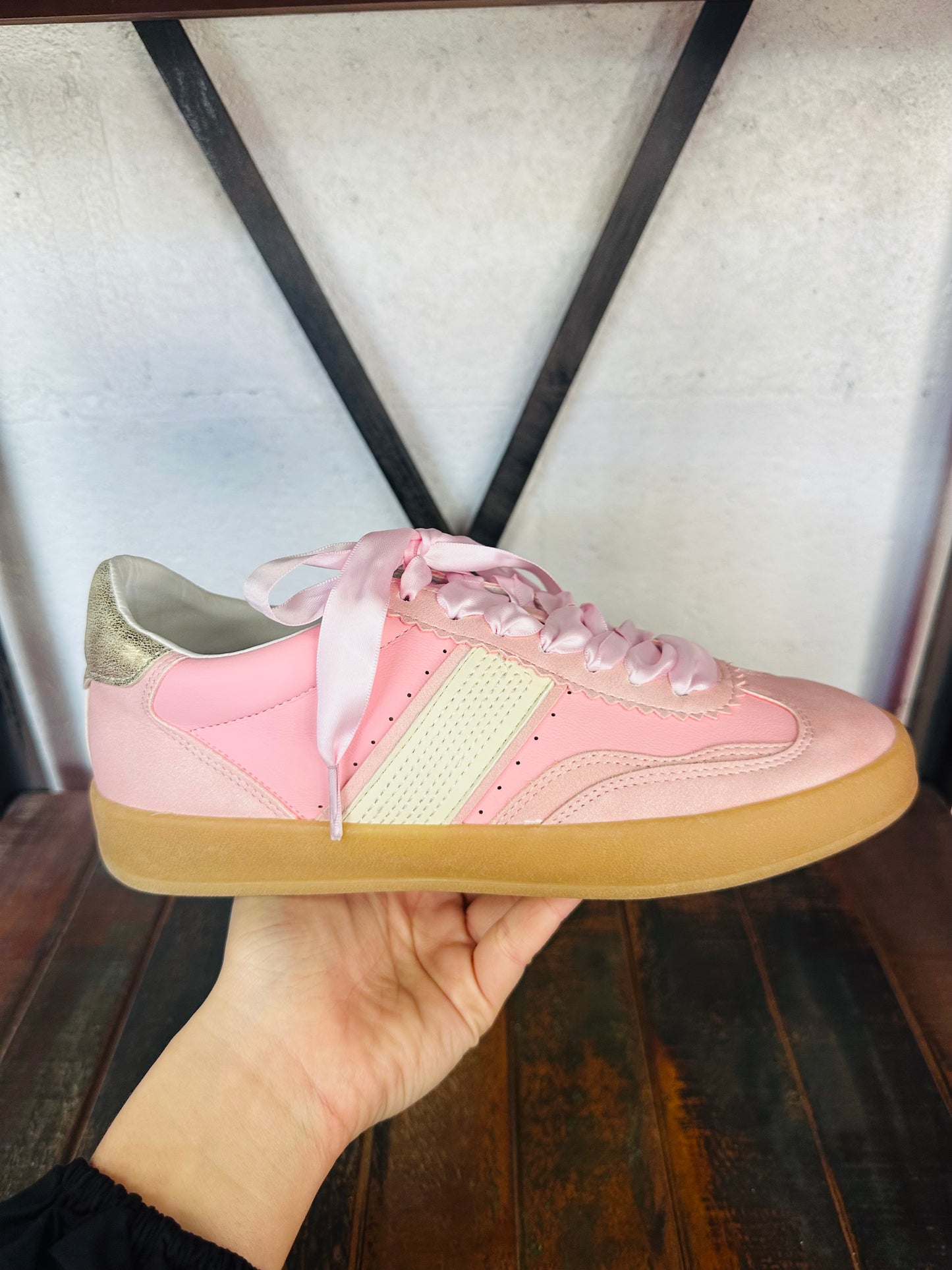 The Dixie Pink Sneaker