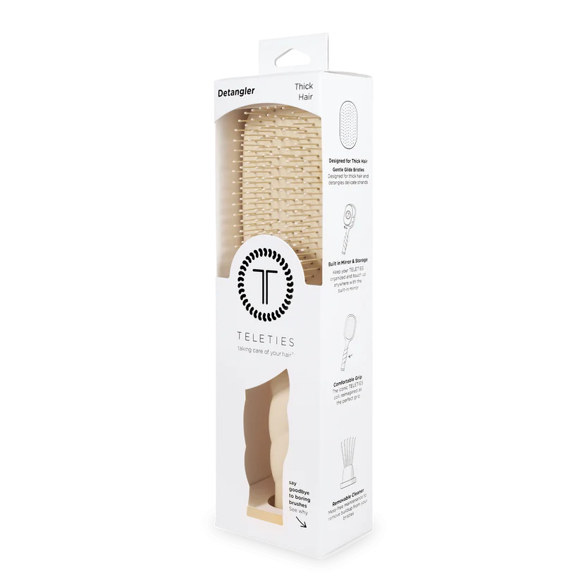 Detangler Hair Brush for Thick Hair – Tan