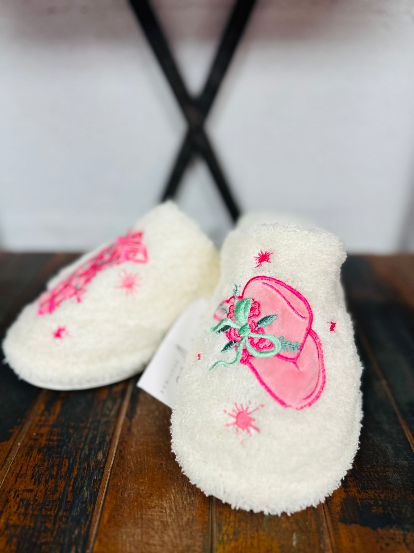 Western Cowgirl Slippers
