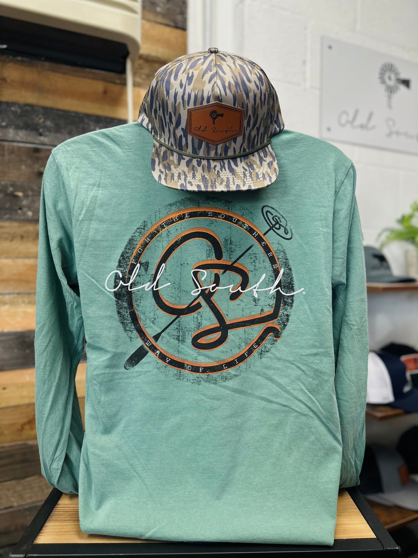Branded Long Sleeve Tee