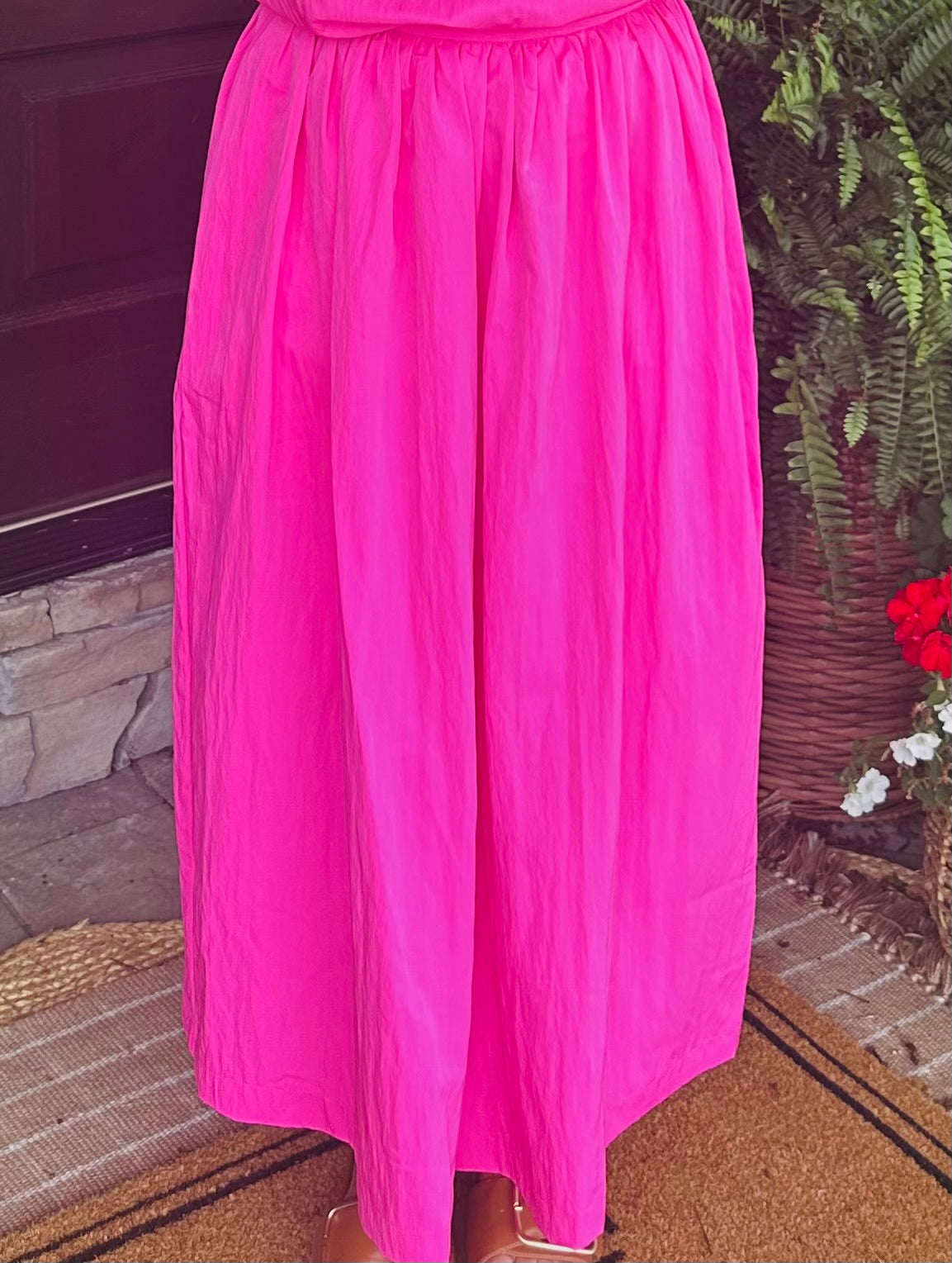 The Rosie Pink Top + Skirt Set