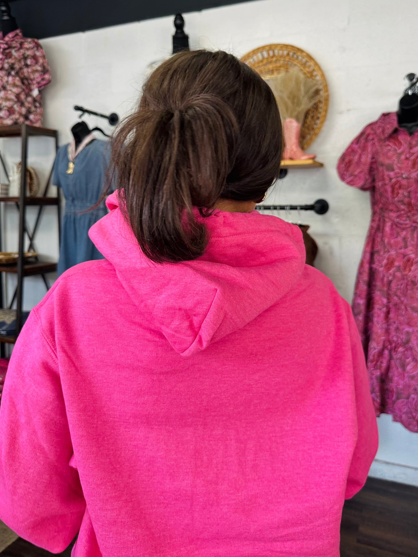 The Kentucky Puff Hot Pink Hoodie