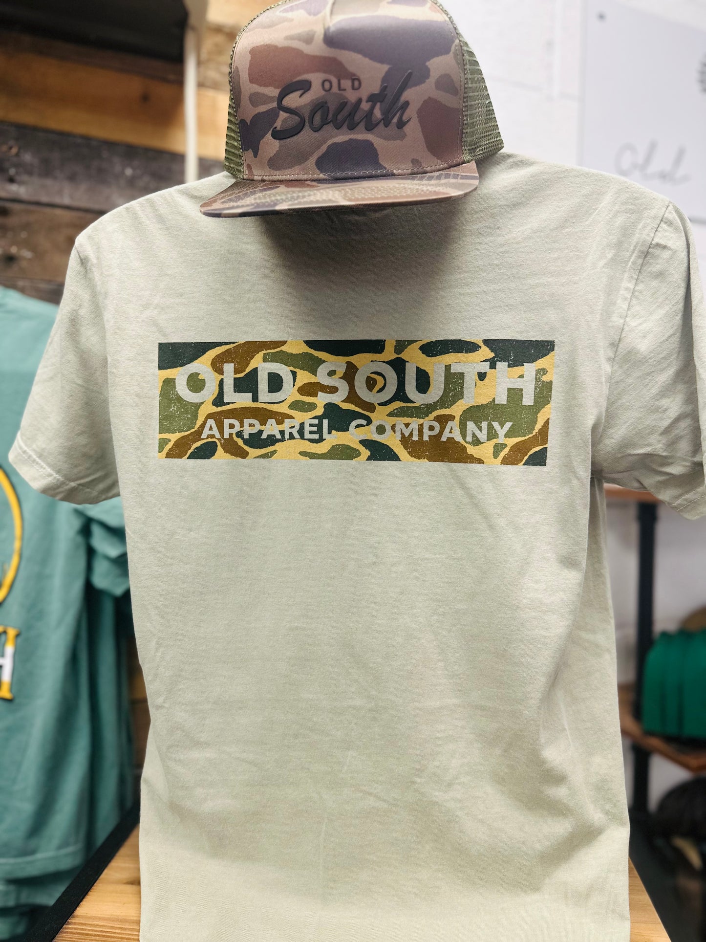 Thicket Camo Logo Short Sleeve Tee