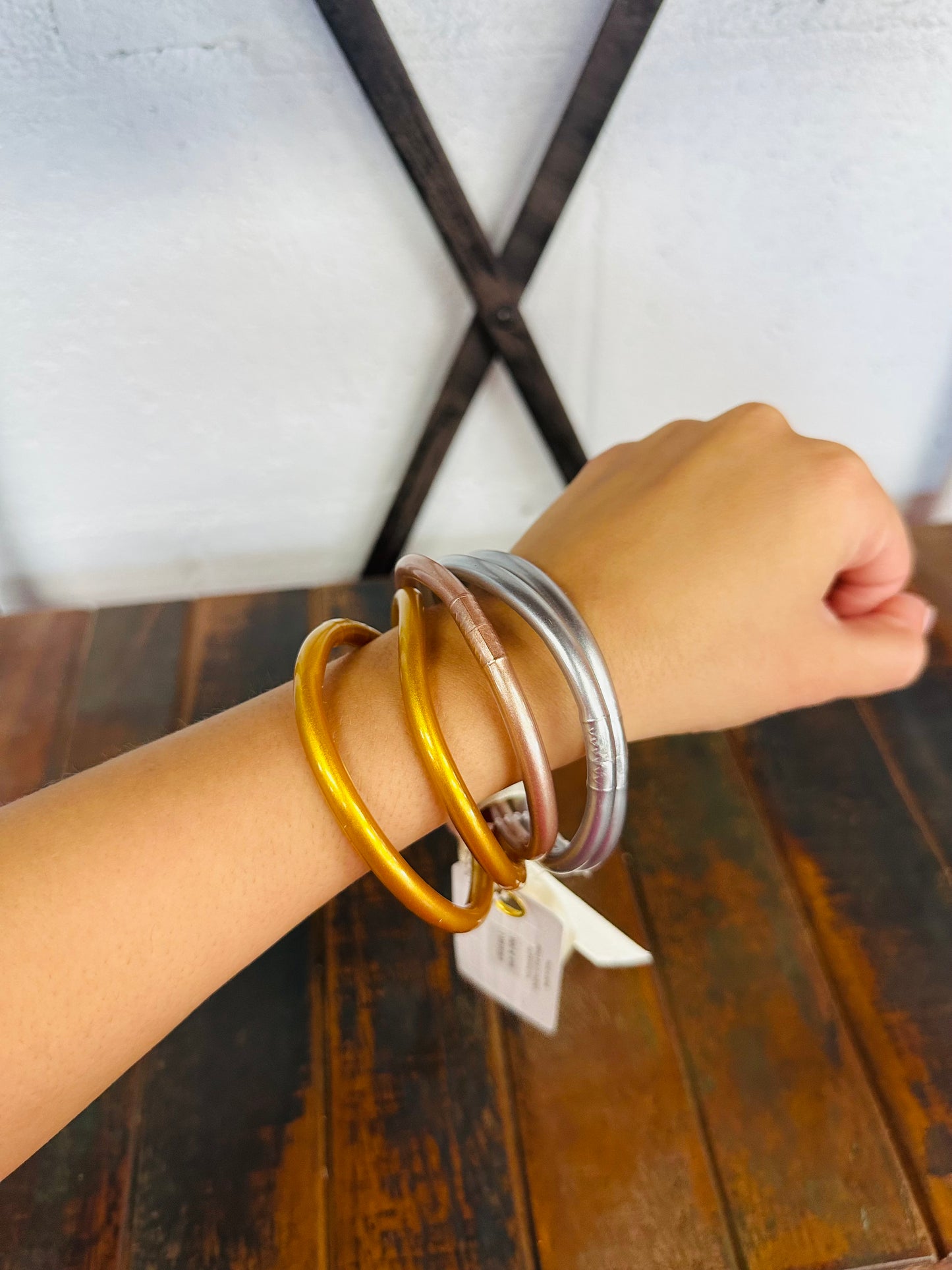 Multi Jelly Bangle set