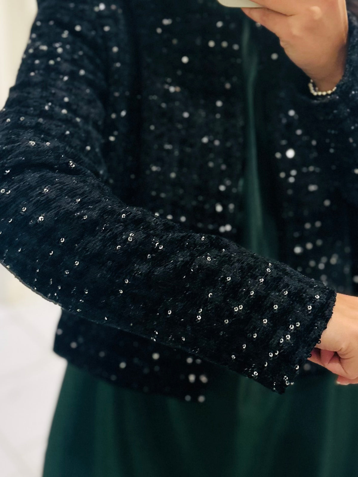 The Joy Black Tweed Jacket