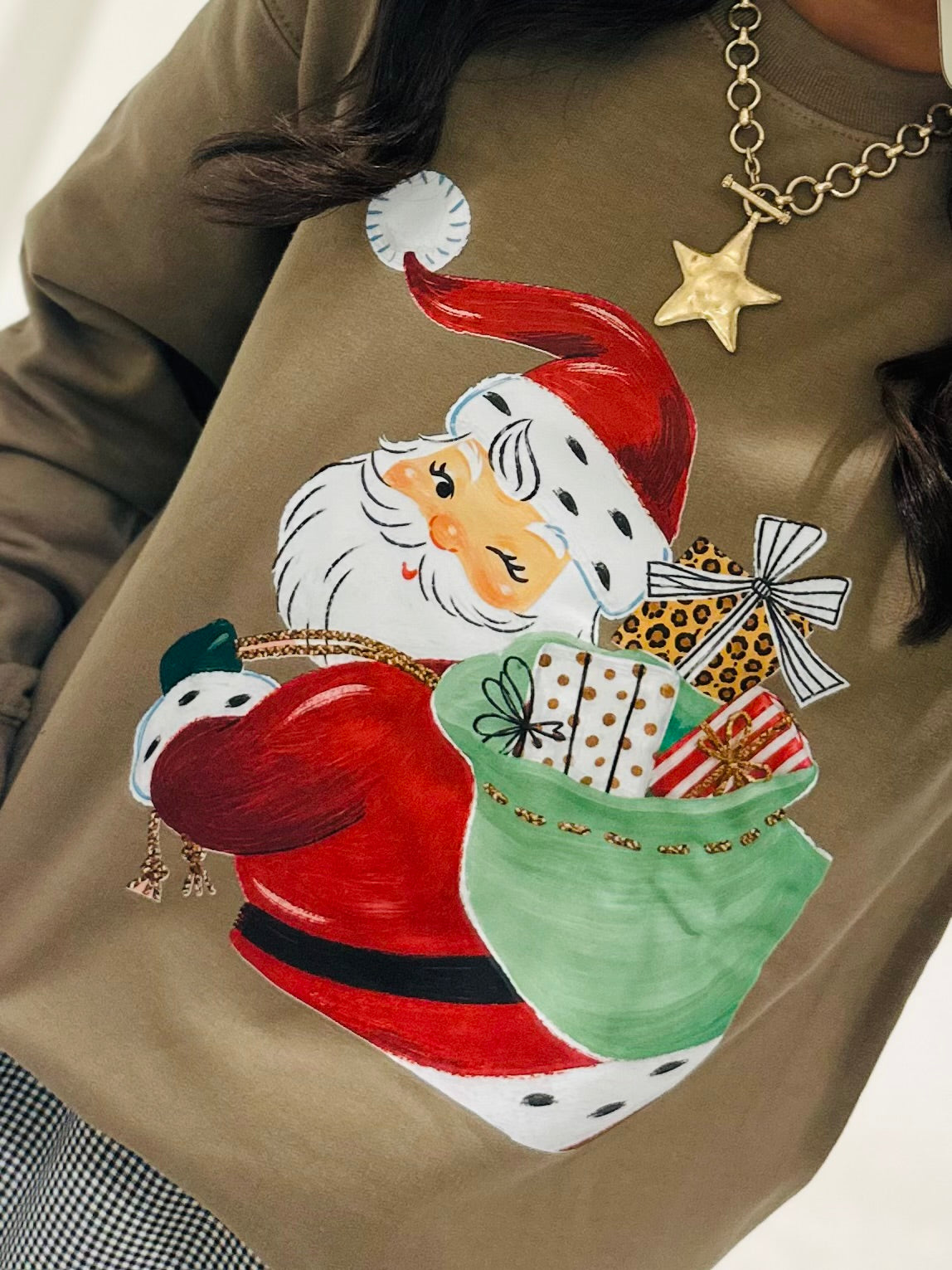 The Winking Santa Sweatshirt