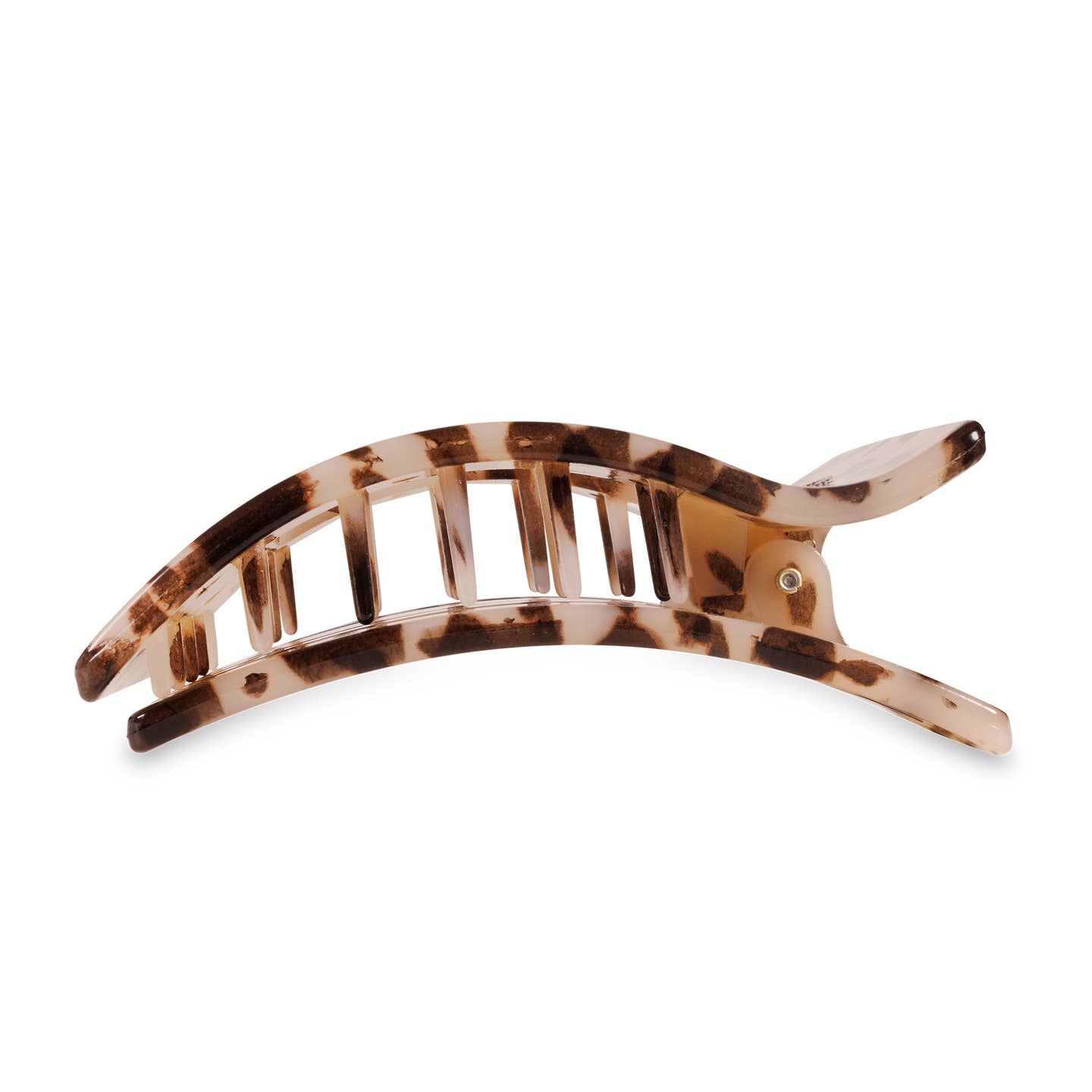 Blonde Tortoise Rectangle Flat Hair Clip