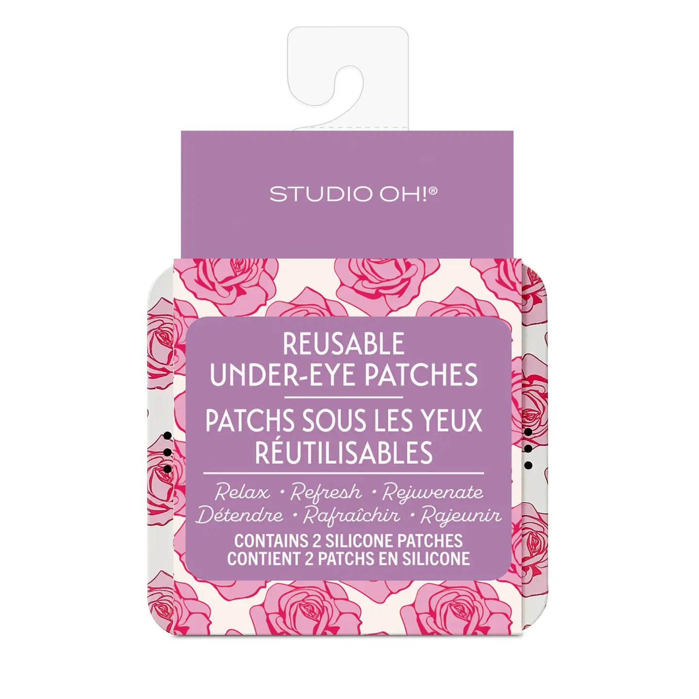 Petite Rose Reusable Under-Eye Patches