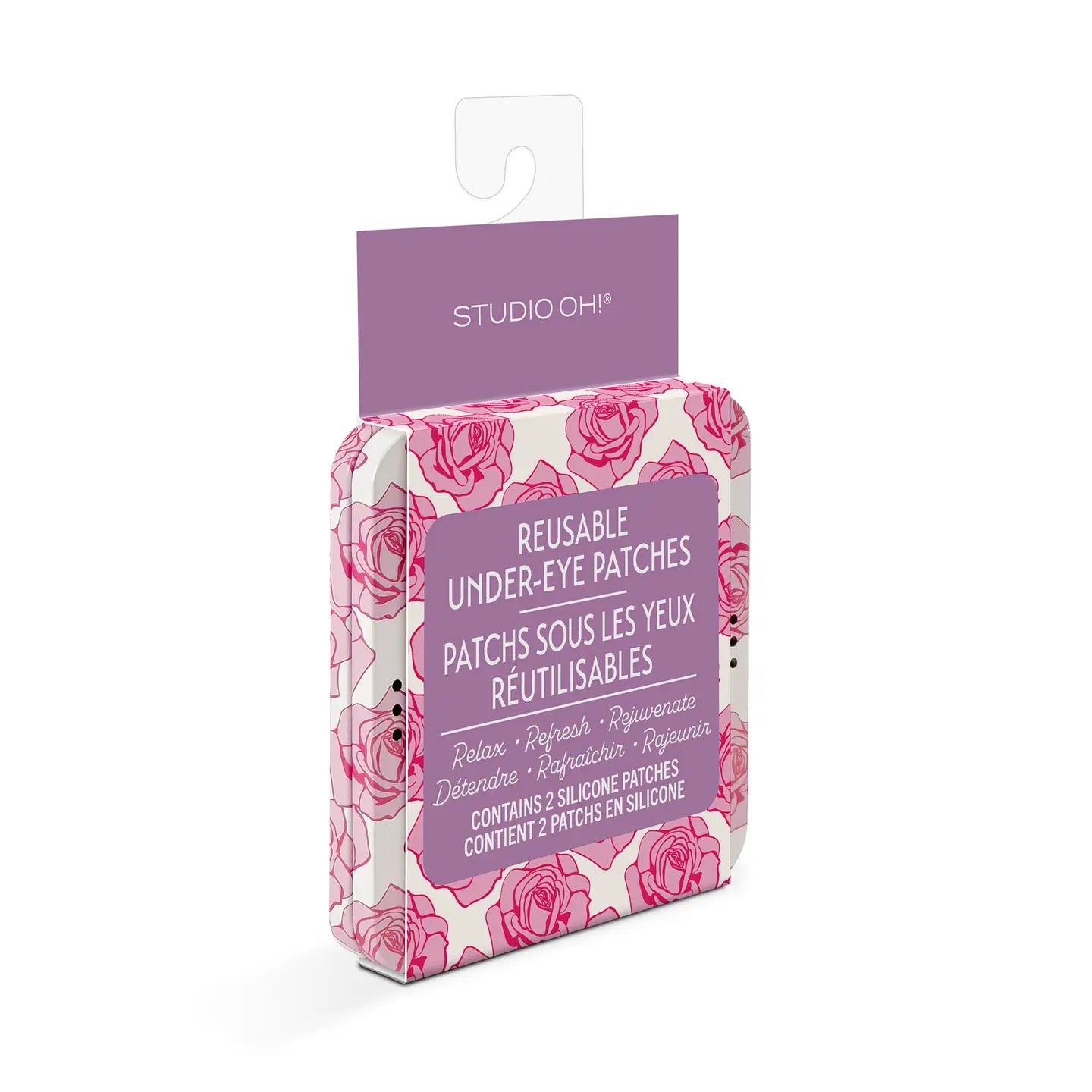 Petite Rose Reusable Under-Eye Patches