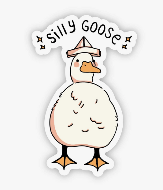 Silly Goose Sticker