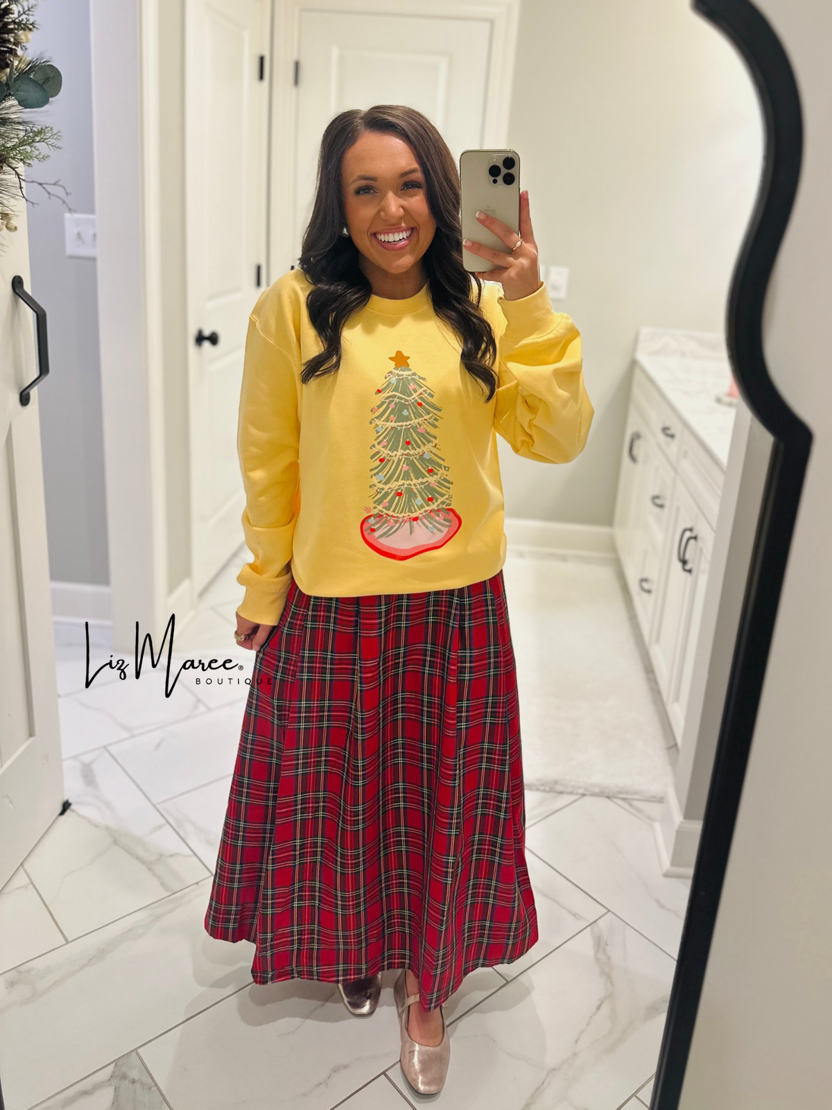 The Festive Christmas Tree Crewneck