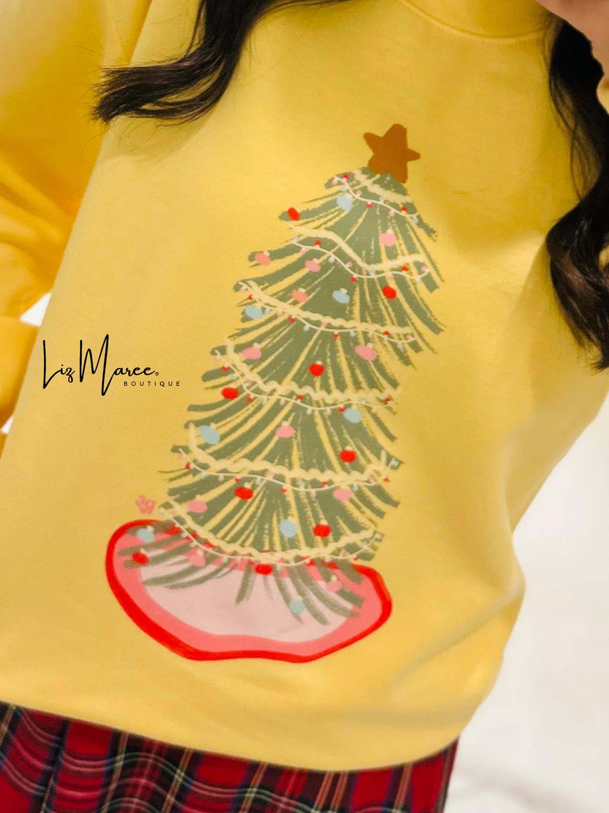 The Festive Christmas Tree Crewneck