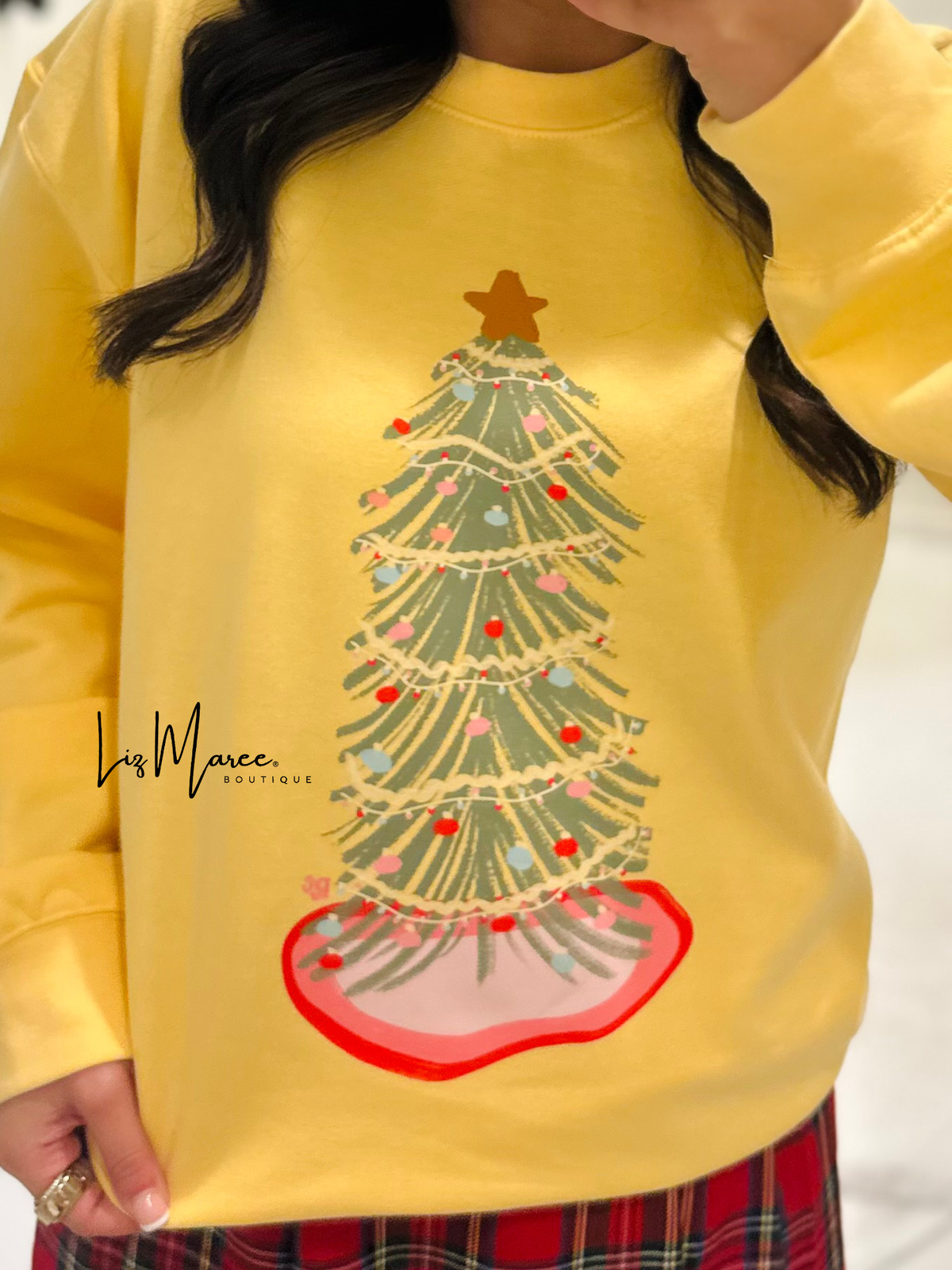 The Festive Christmas Tree Crewneck